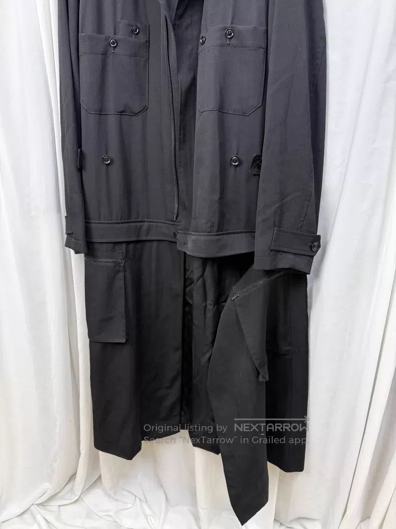 Yohji Yamamoto Yohji Yamamoto deconstructed coat with multiple zippers an Size US S / EU 44-46 / 1 - 8 Thumbnail