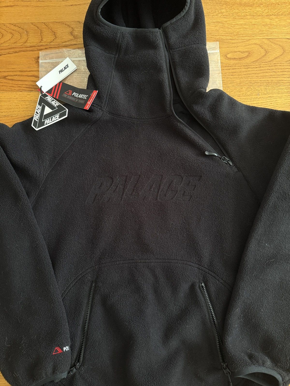 Palace Palace Ninja Hood Polartec Fleece Black Size US M / EU 48-50 / 2 - 2 Thumbnail