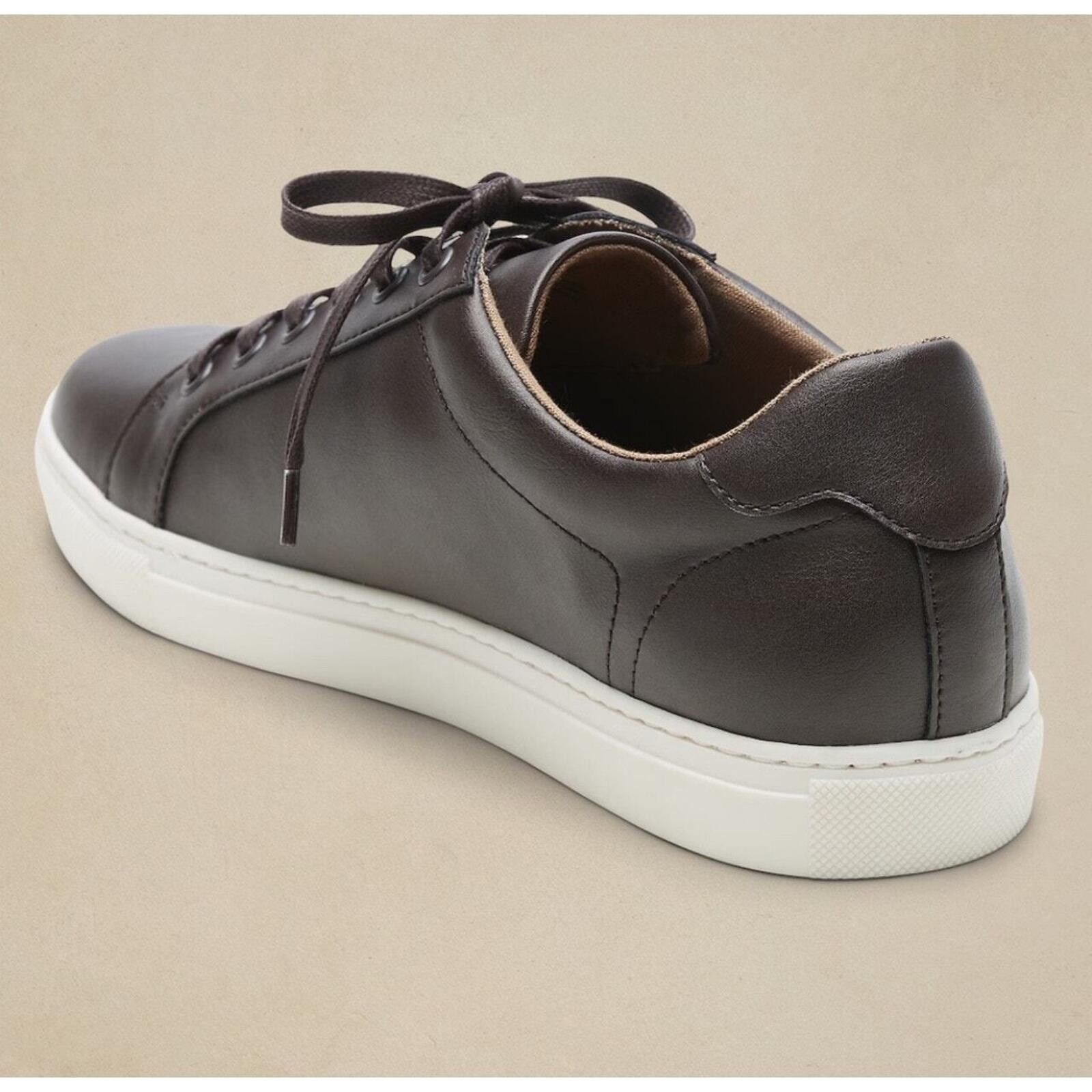 Banana Republic New Banana Republic VEGAN LEATHER SNEAKERS size 11 Size US 11 / EU 44 - 3 Thumbnail