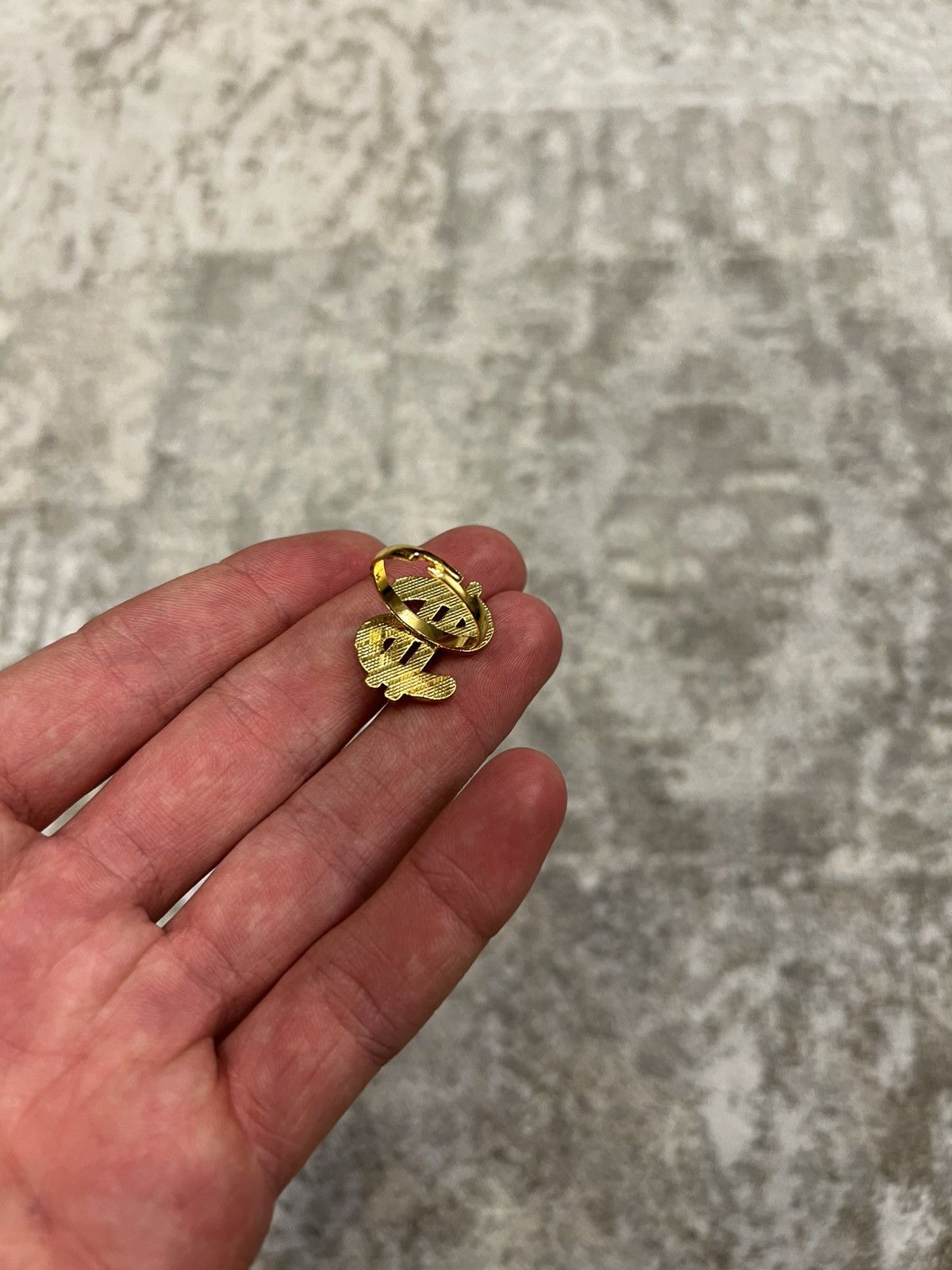 Vintage Dollar ring Size ONE SIZE - 2 Thumbnail