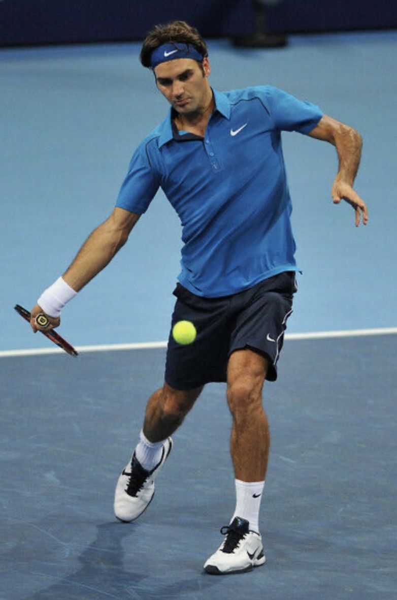Vintage Nike Roger Federer RF 2011 Paris BPN Tennis Polo Shirt Nadal Size US S / EU 44-46 / 1 - 16 Thumbnail
