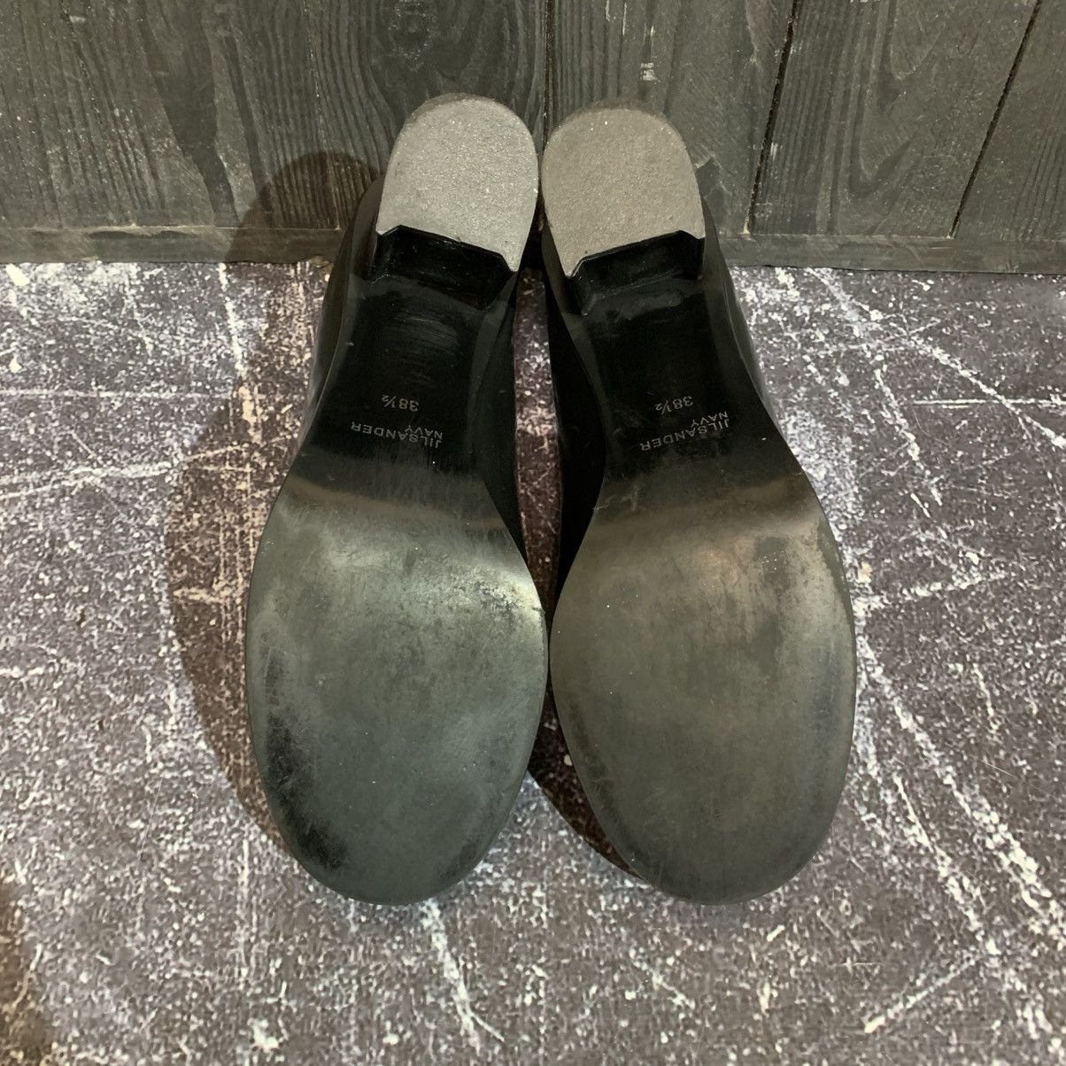 Jil Sander Jil Sander Leather Women’s Black Heels size 38.5 Size US 8.5 / IT 38.5 - 11 Thumbnail