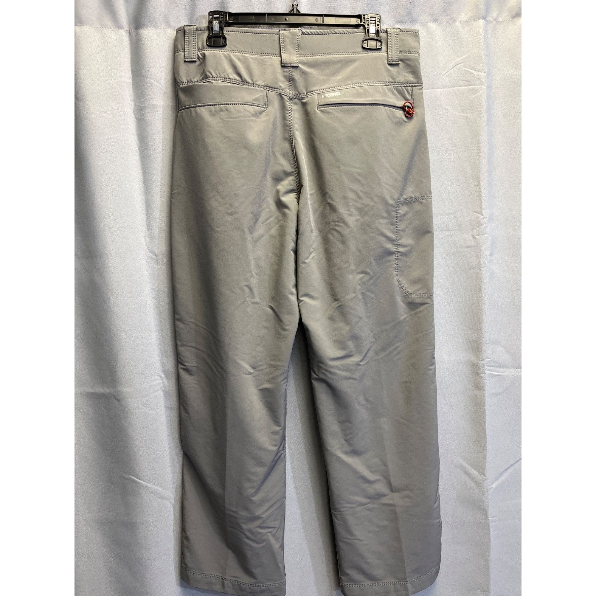 Other Ascend A Men's Gray Sportwear Pants Size 34X30 SKU 5334 Size US 34 / EU 50 - 2 Thumbnail