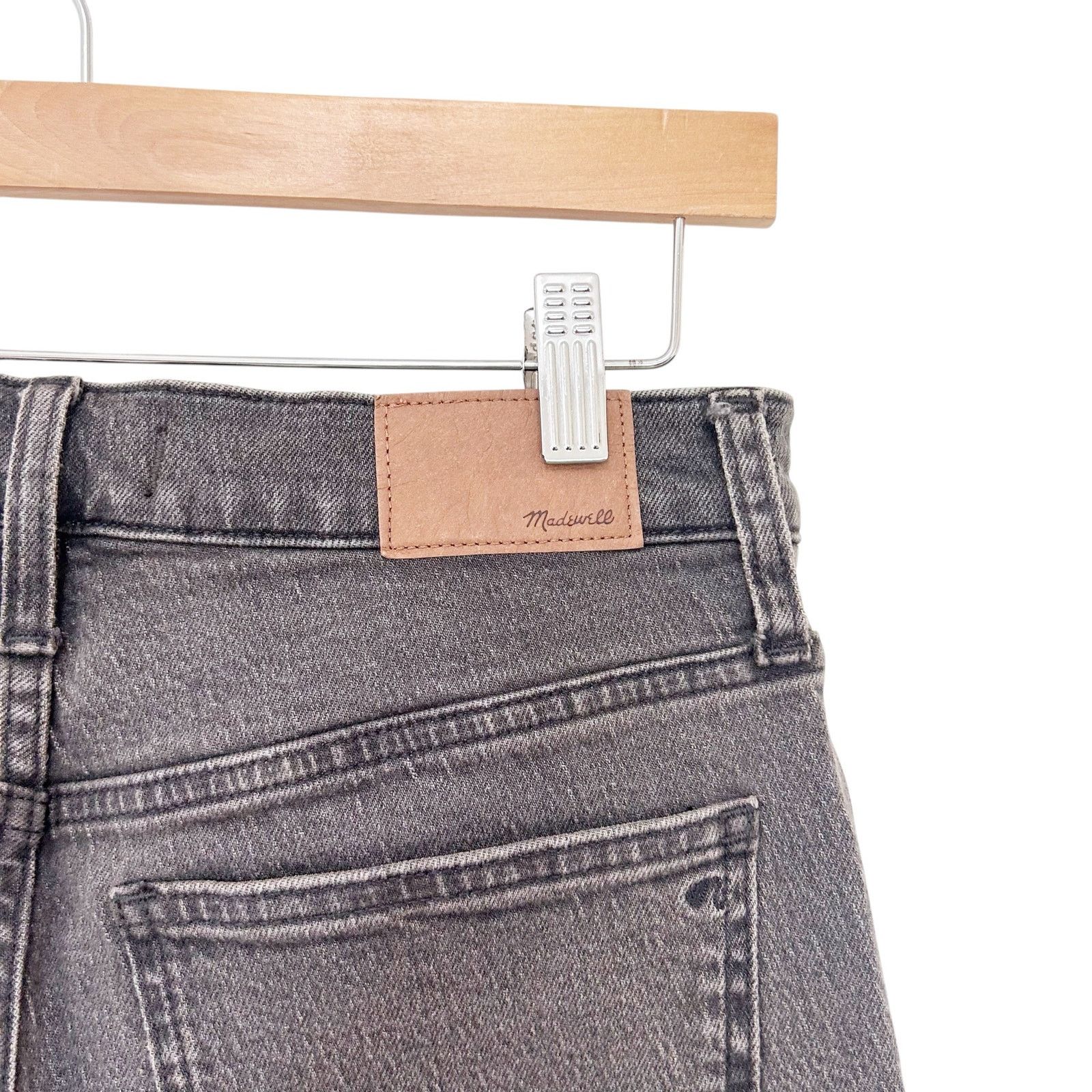Madewell Madewell Gray Black The Perfect Vintage Jeans Sz 27P Size 27" / US 4 / IT 40 - 5 Thumbnail
