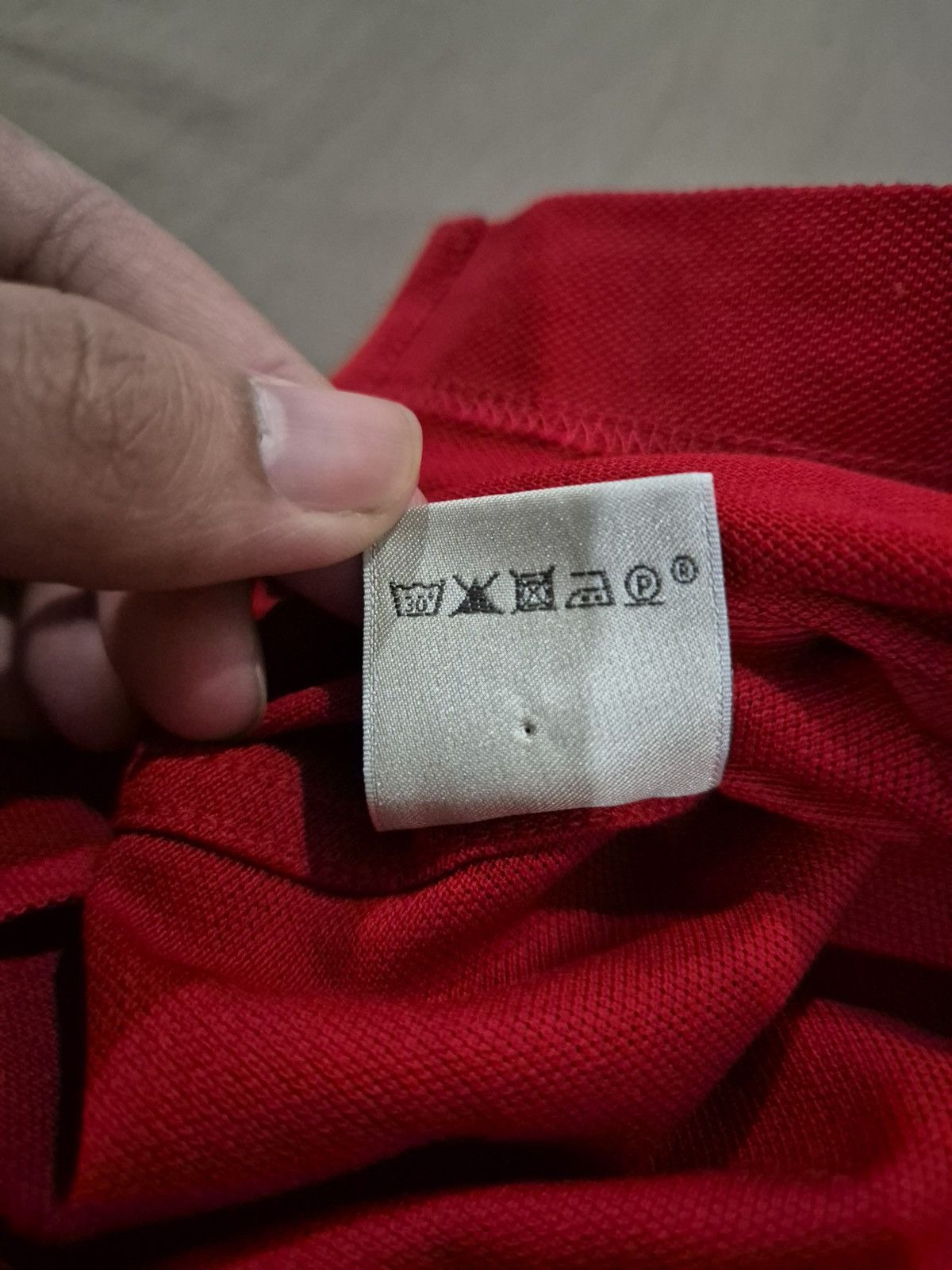 Hermes H Emboidered Buttoned Polo shirt Red Size US S / EU 44-46 / 1 - 5 Thumbnail