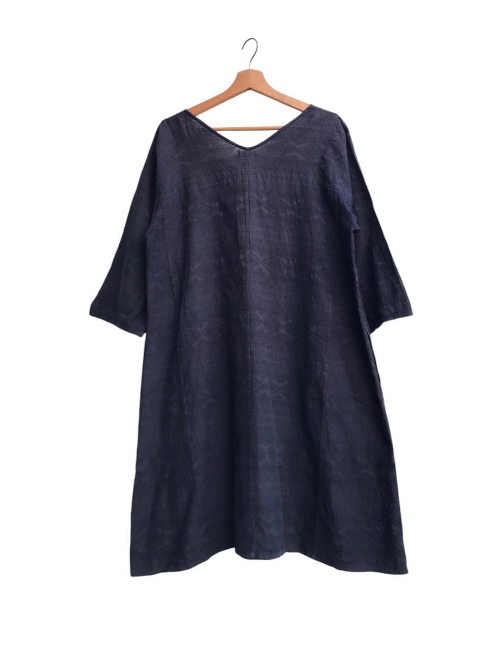 Issey Miyake Plantation Cotton Tunic Dress Size M / US 6-8 / IT 42-44 - 2 Thumbnail