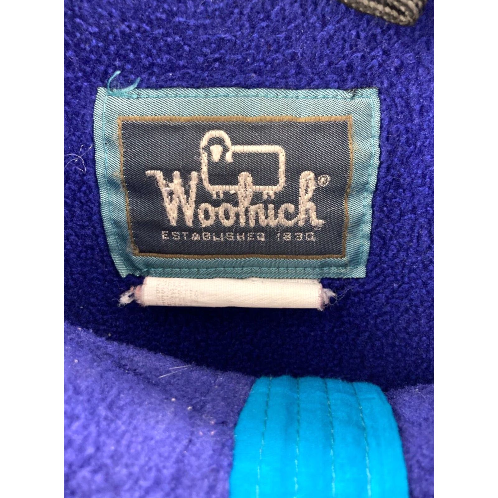 Vintage VINTAGE Woolrich Coat Mens LARGE Blue Size US L / EU 52-54 / 3 - 2 Thumbnail