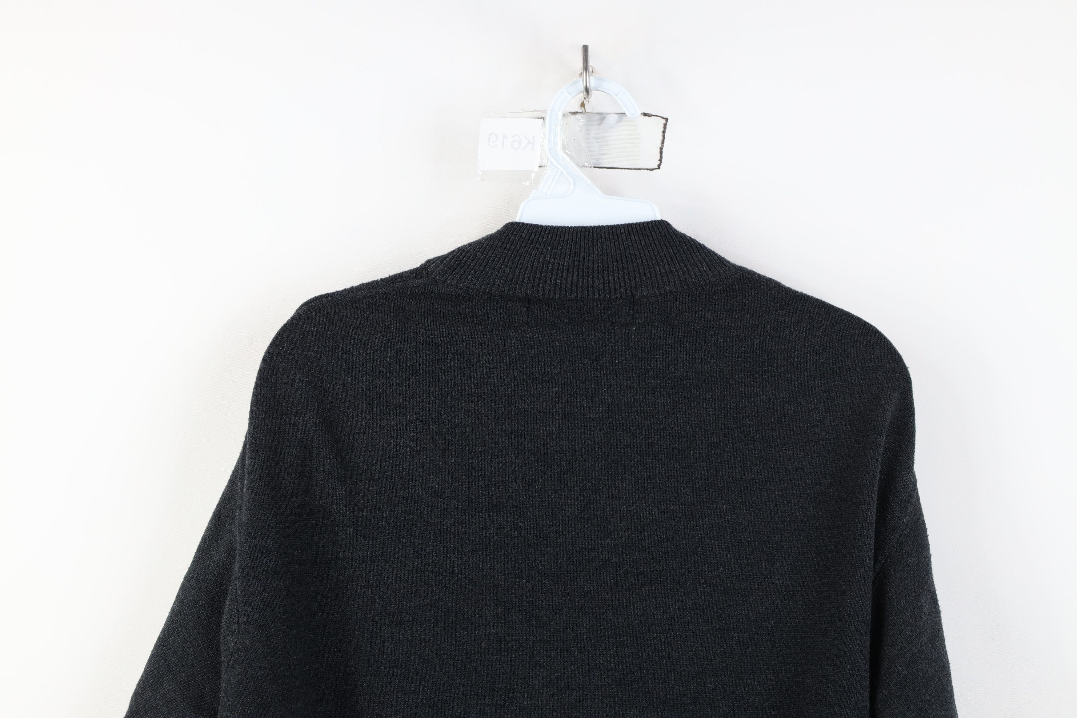 Vintage Vintage 90s Streetwear Lightweight Cable Mock Neck Sweater Size US M / EU 48-50 / 2 - 10 Thumbnail
