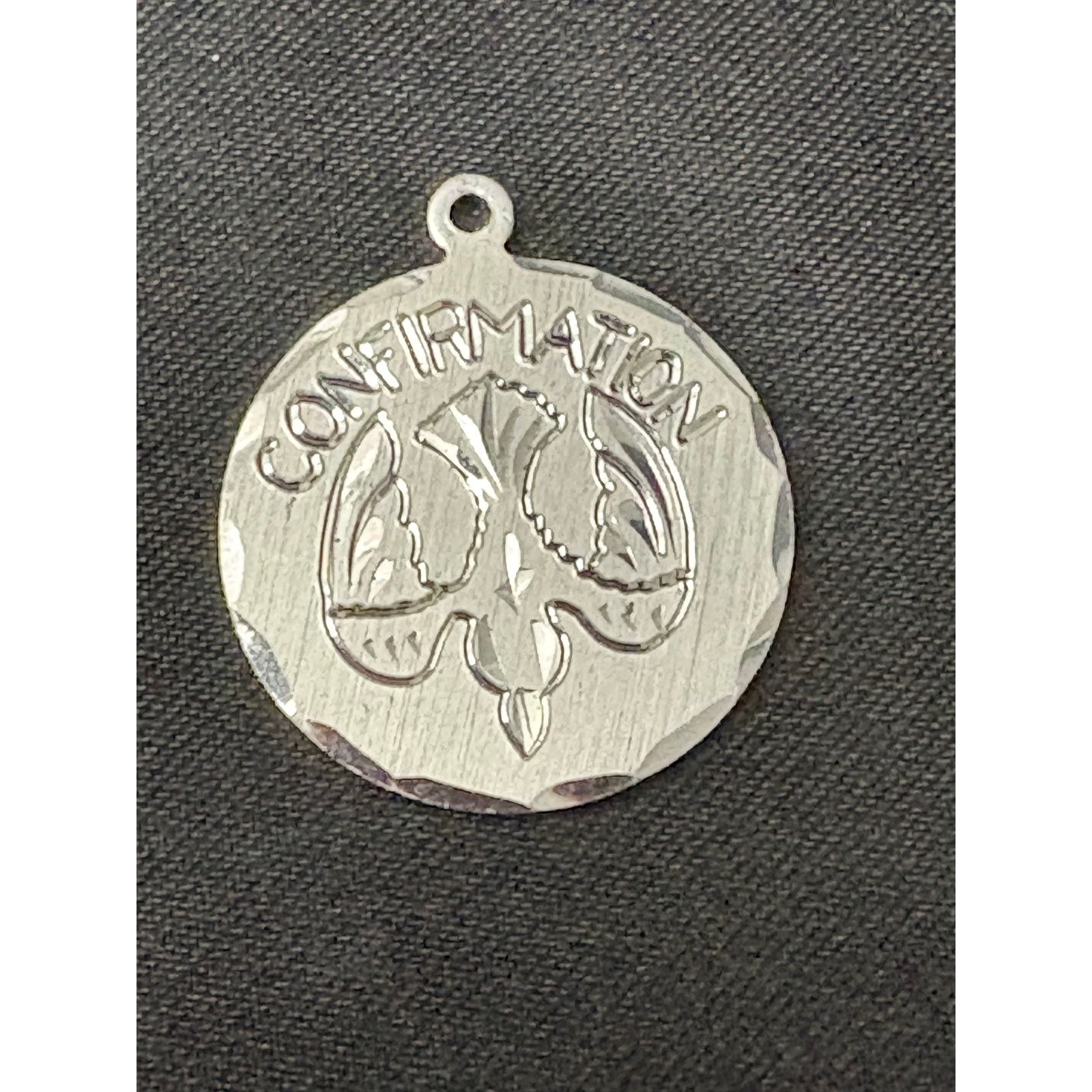 Other Vintage Sterling Silver Confirmation Pendant / Pendant Only Size ONE SIZE - 1 Thumbnail