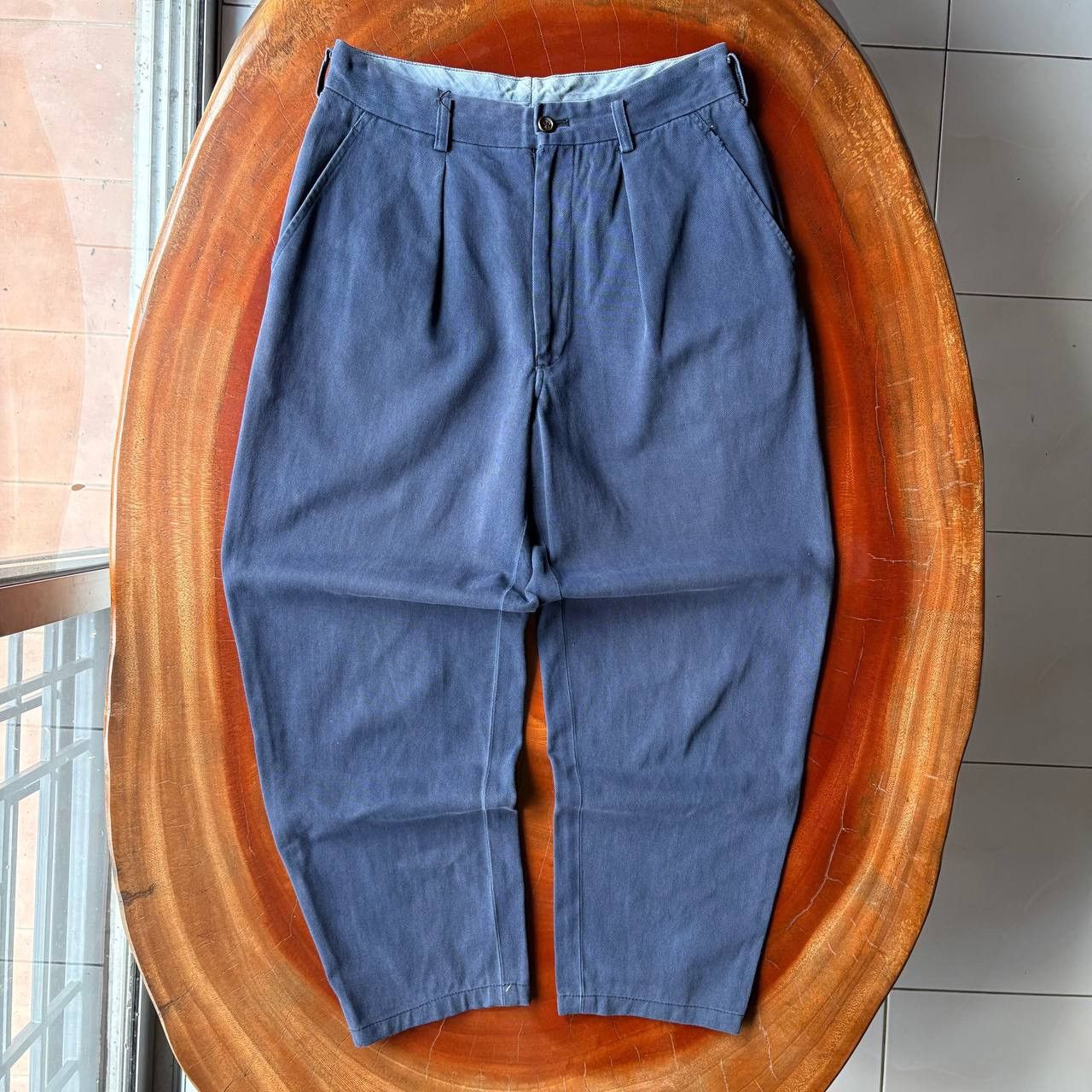 Comme des Garcons Homme Plus Comme Des Garcons Homme Plus Dark Blue Casual Pants Size US 29 - 1 Thumbnail
