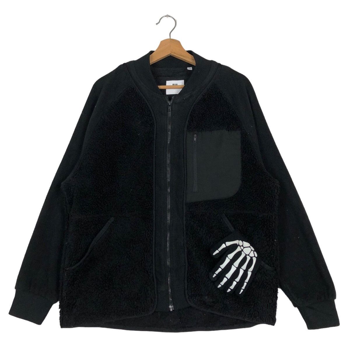 Japanese Brand 🔥Vintage Dip Piled Fleece Jacket Anorak Hoodie Size US M / EU 48-50 / 2 - 2 Thumbnail