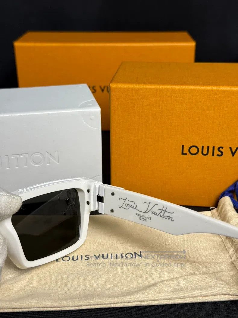 Louis Vuitton Louis Vuitton White Millionaire Sunglasses Size ONE SIZE - 5 Thumbnail