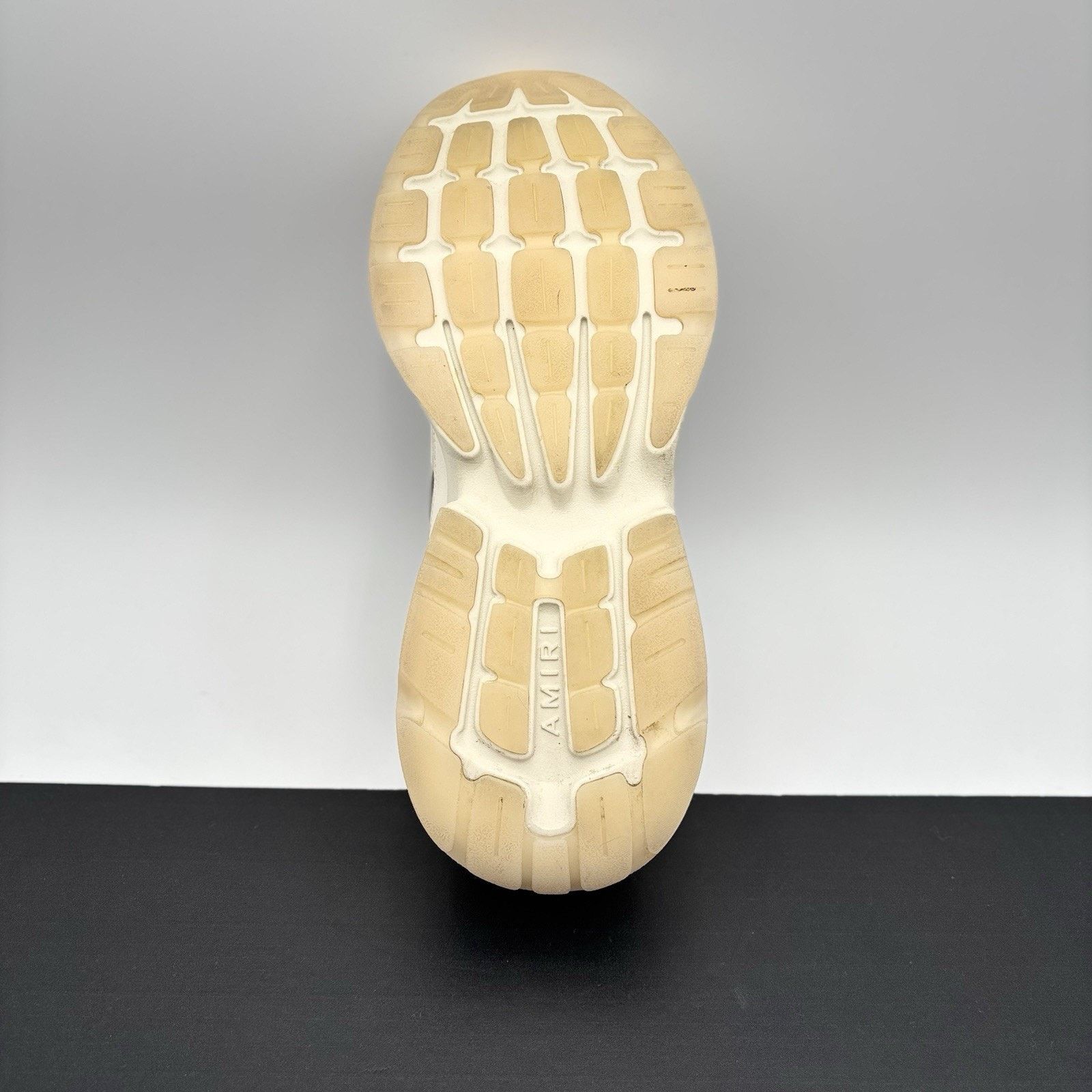 Amiri Amiri Bone Runner ' White, Beige, Grey ' | GOOD CONDITION! Size US 9 / EU 42 - 17 Thumbnail