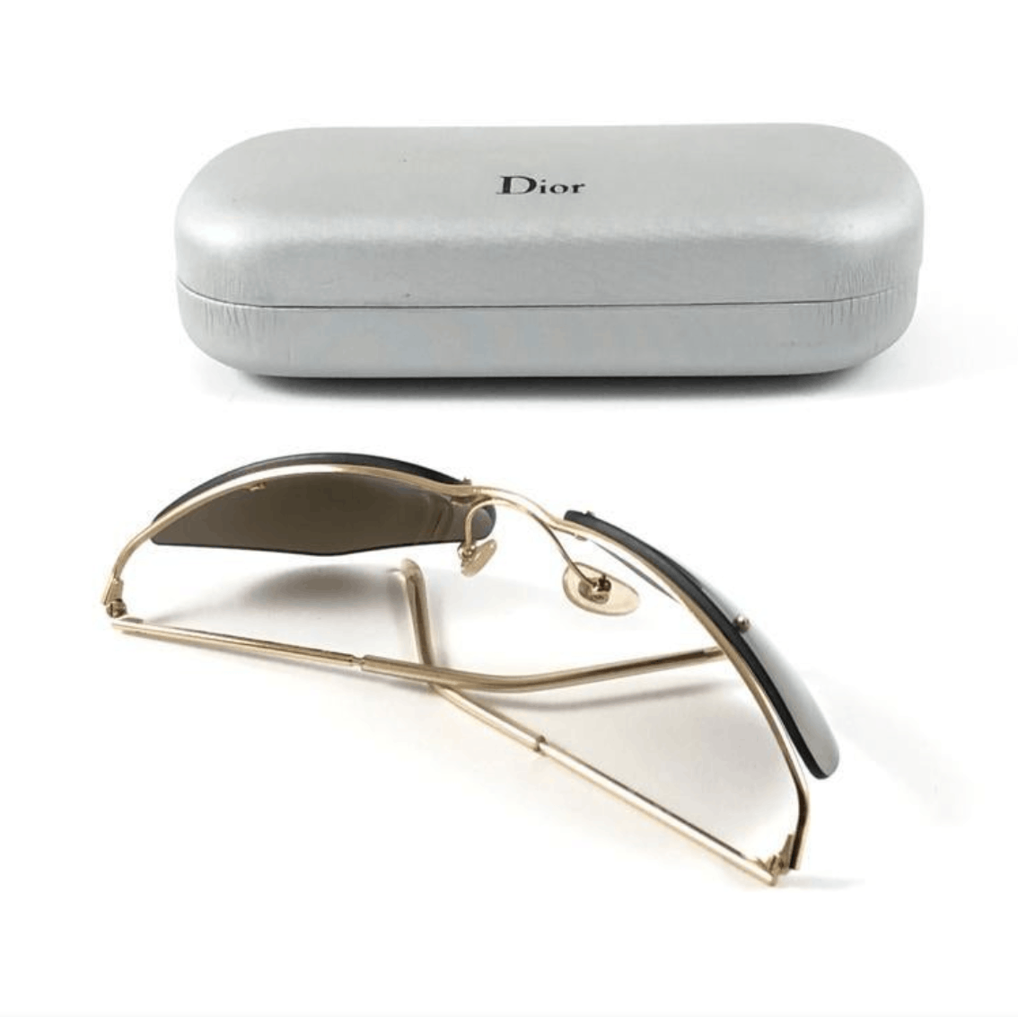 Dior DIOR Sunglasses Flash Rimless Frameless Shield Mask MA112 Size ONE SIZE - 5 Thumbnail