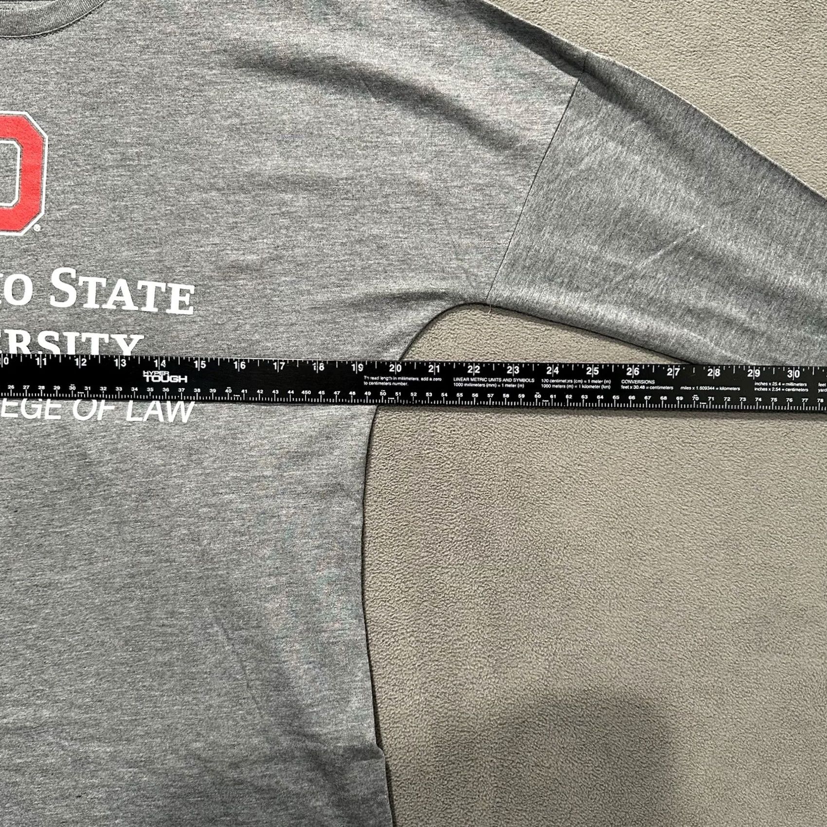 Top Of The World Ohio State Buckeyes Shirt Womens Medium Gray Long Sleeve Moritz College Of Law Size M / US 6-8 / IT 42-44 - 7 Thumbnail