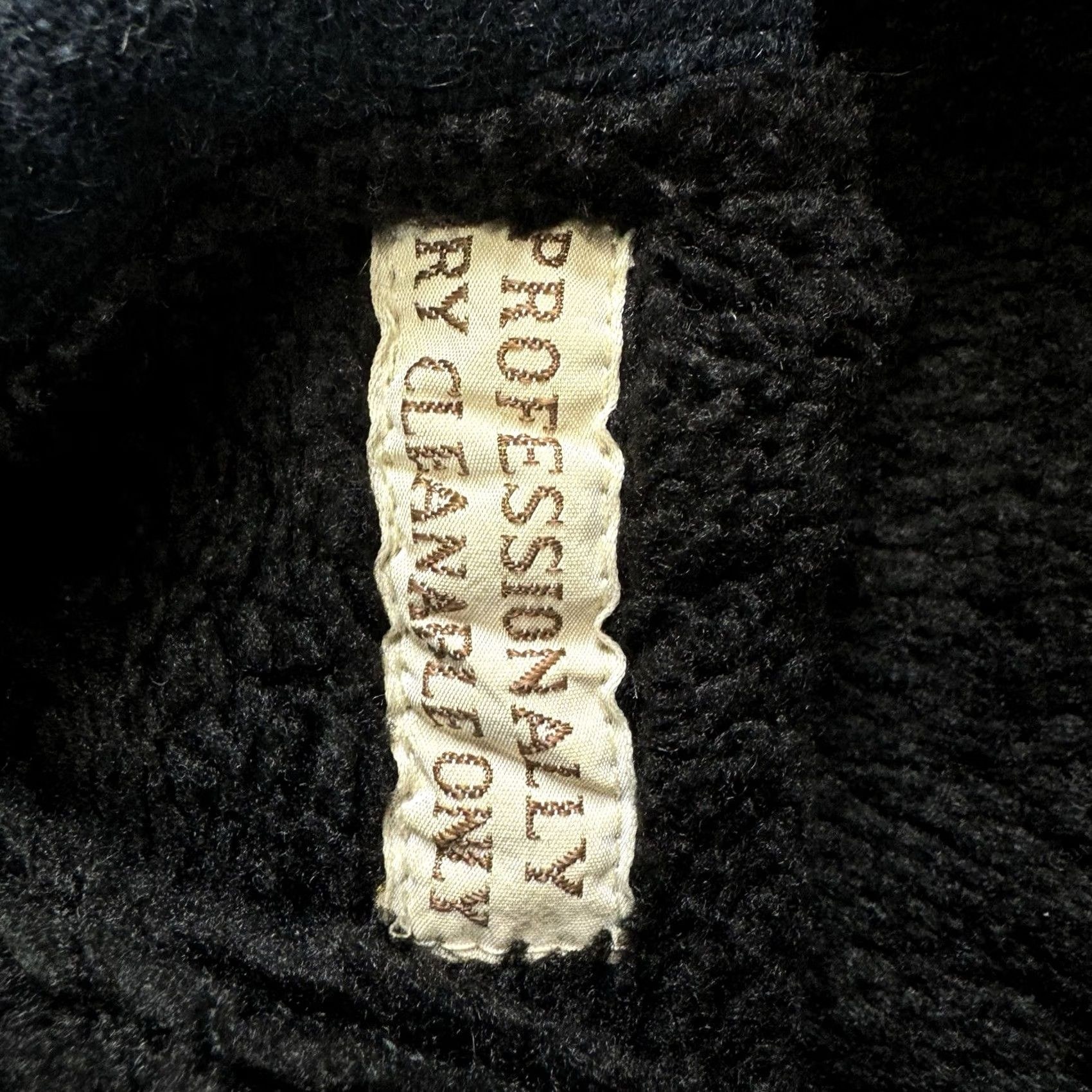 Vintage VINTAGE Lakeland Coat Wool Navy Blue 48 USA Fur Sherpa Lined Car Coat Shawl Collar Mens Size US M / EU 48-50 / 2 - 7 Thumbnail