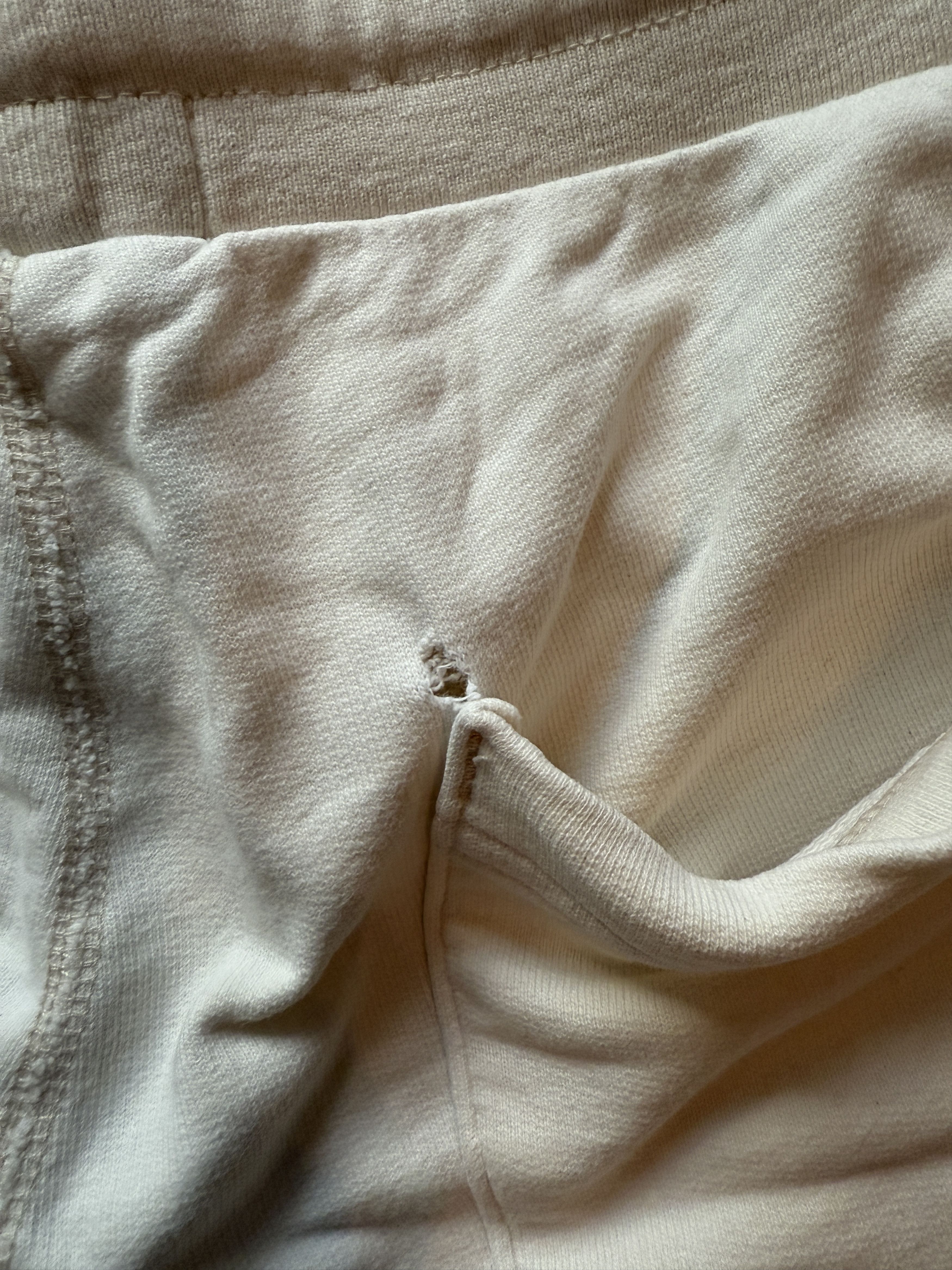 John Elliott John Elliott Ivory Sweatpants - Size 1 - Made in USA Size US 30 / EU 46 - 8 Thumbnail