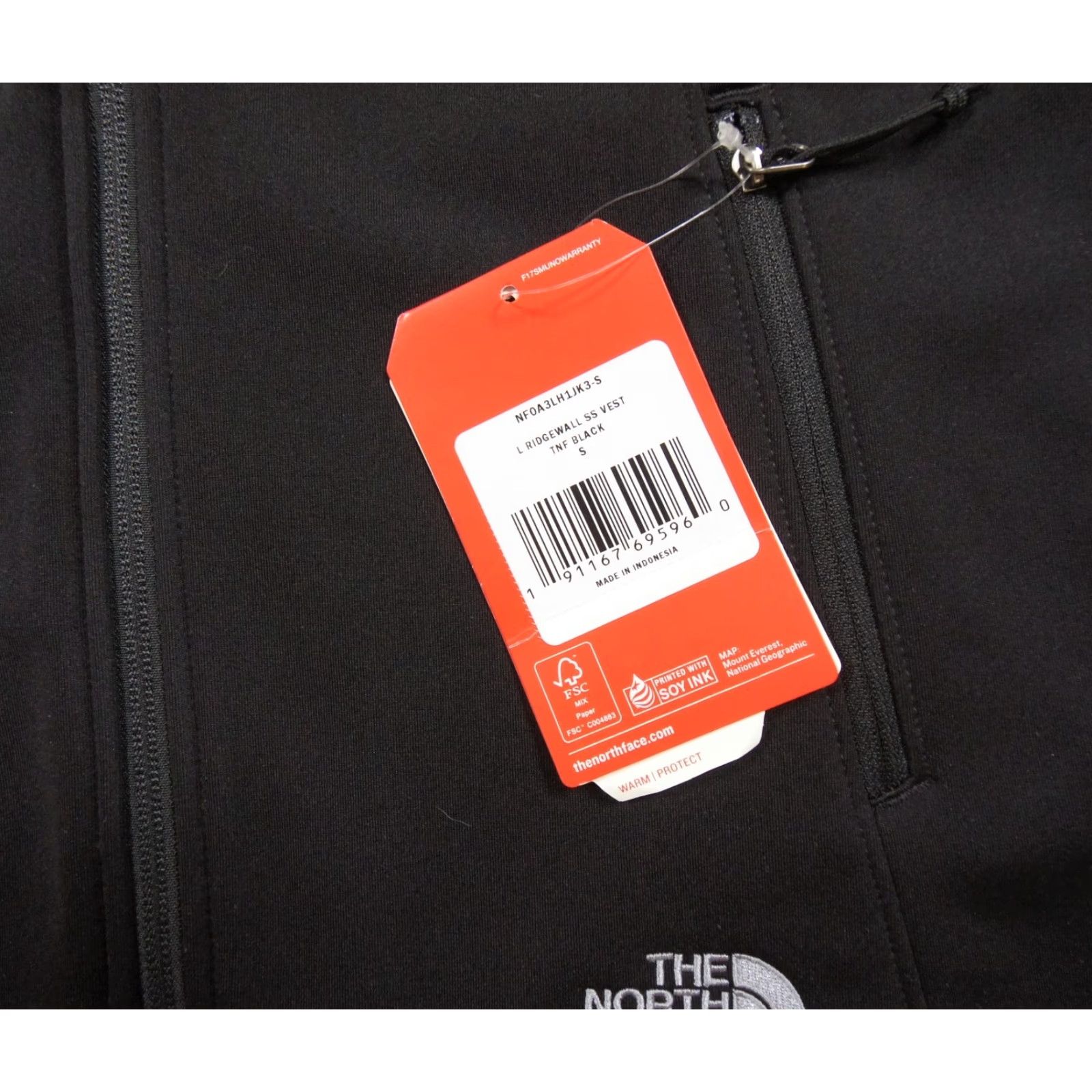 The North Face The North Face Vest Womens Small Black Ridgewall Outdoors Windwall NEW Size S / US 4 / IT 40 - 4 Thumbnail