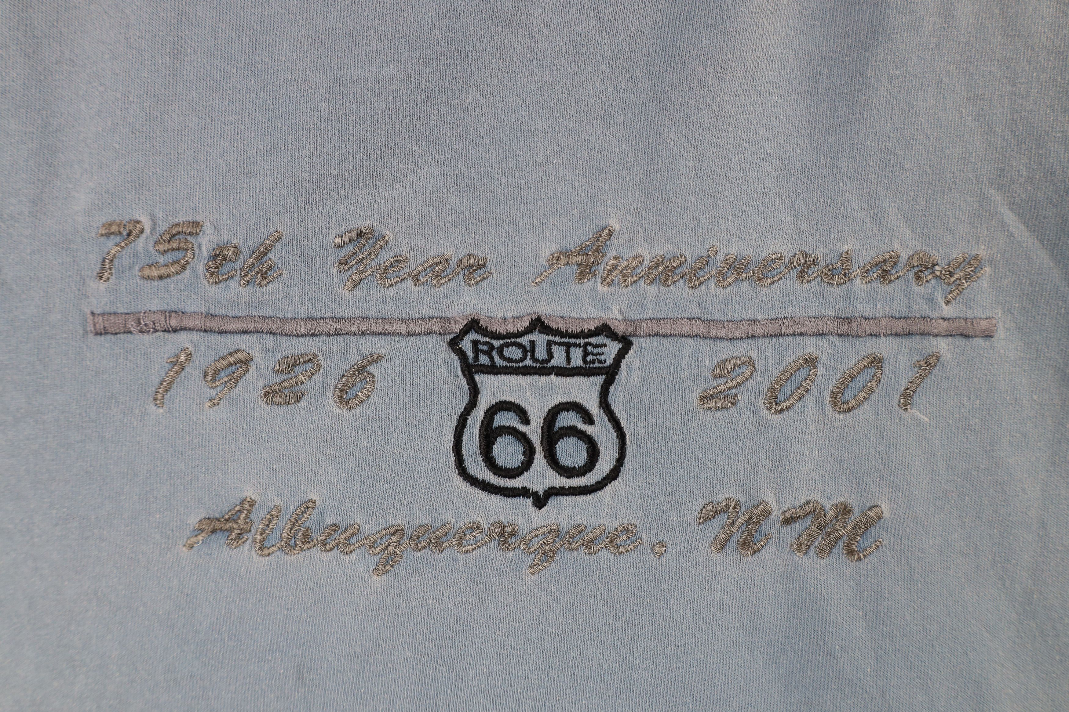 Vintage Vintage Y2K 2001 Route 66 New Mexico T-Shirt Blue Size US XL / EU 56 / 4 - 4 Thumbnail