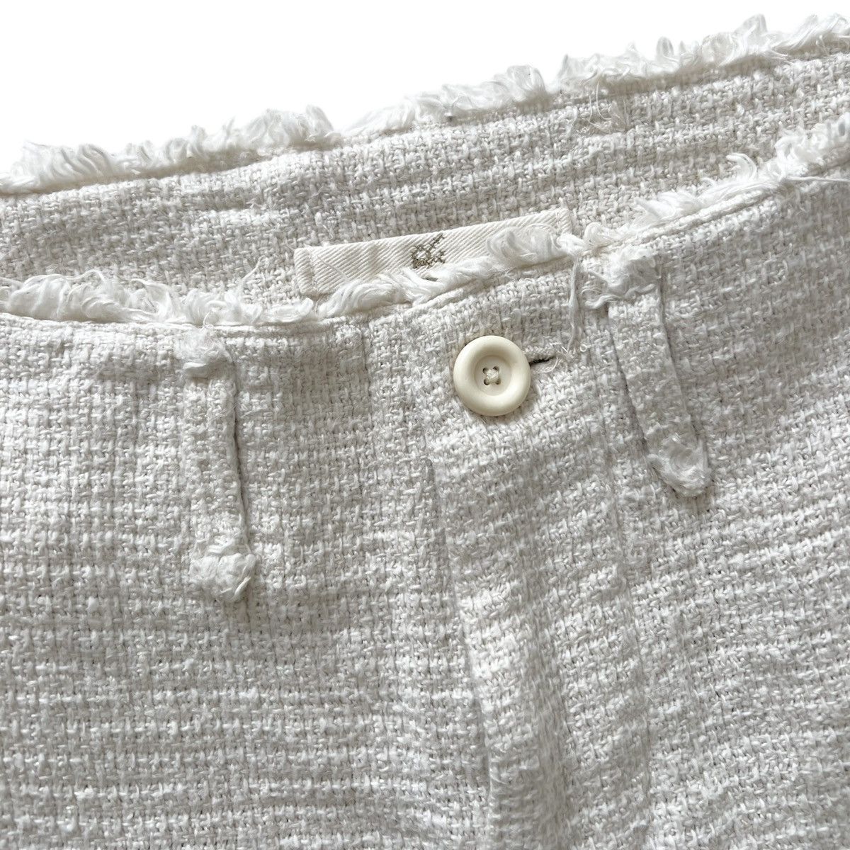 45rpm 45rpm Cotton-Linen Tweed Wide Pants Size 29" - 7 Thumbnail