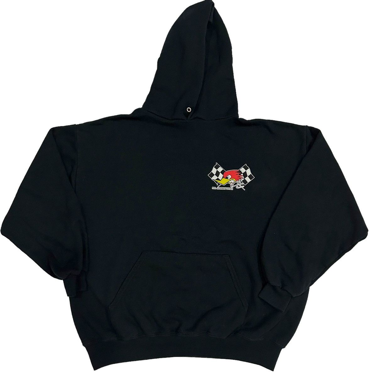 Japanese Brand × Vintage MR. HORSEPOWER Hoodie VTG 90’s Size US XL / EU 56 / 4 - 3 Thumbnail