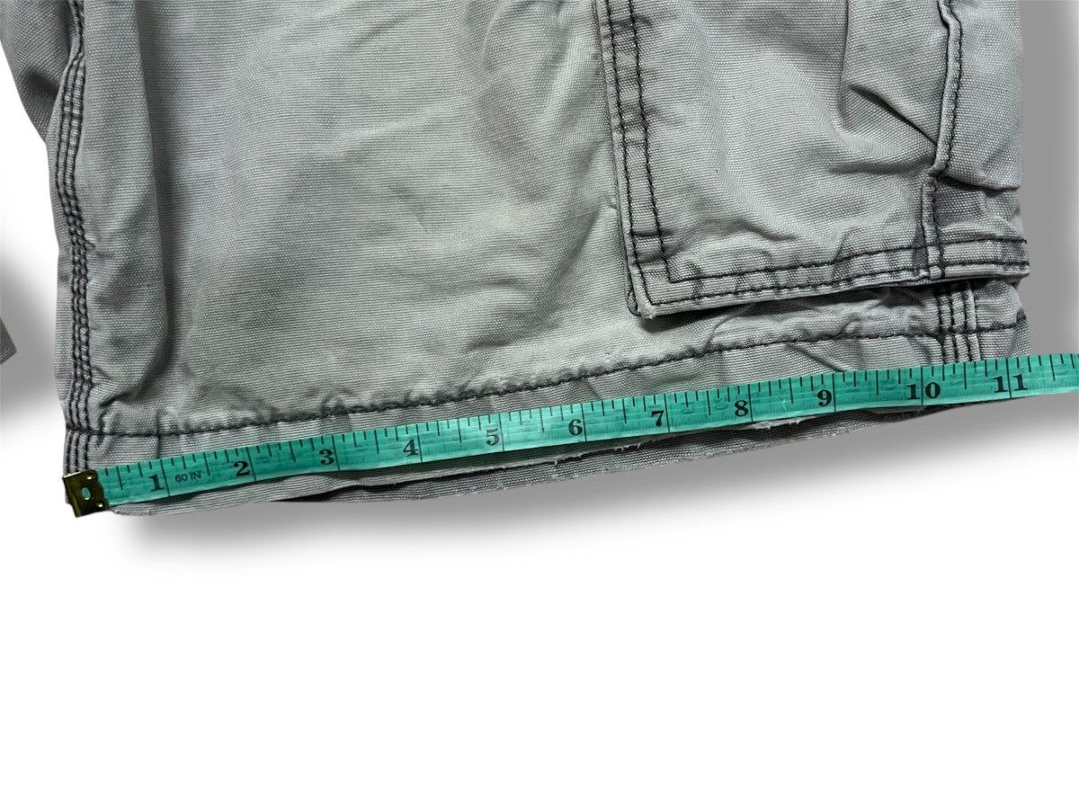 Carhartt 34 Gray Relaxed Fit Rugged Canvas Cargo Shorts 100277 Size US 34 / EU 50 - 18 Thumbnail