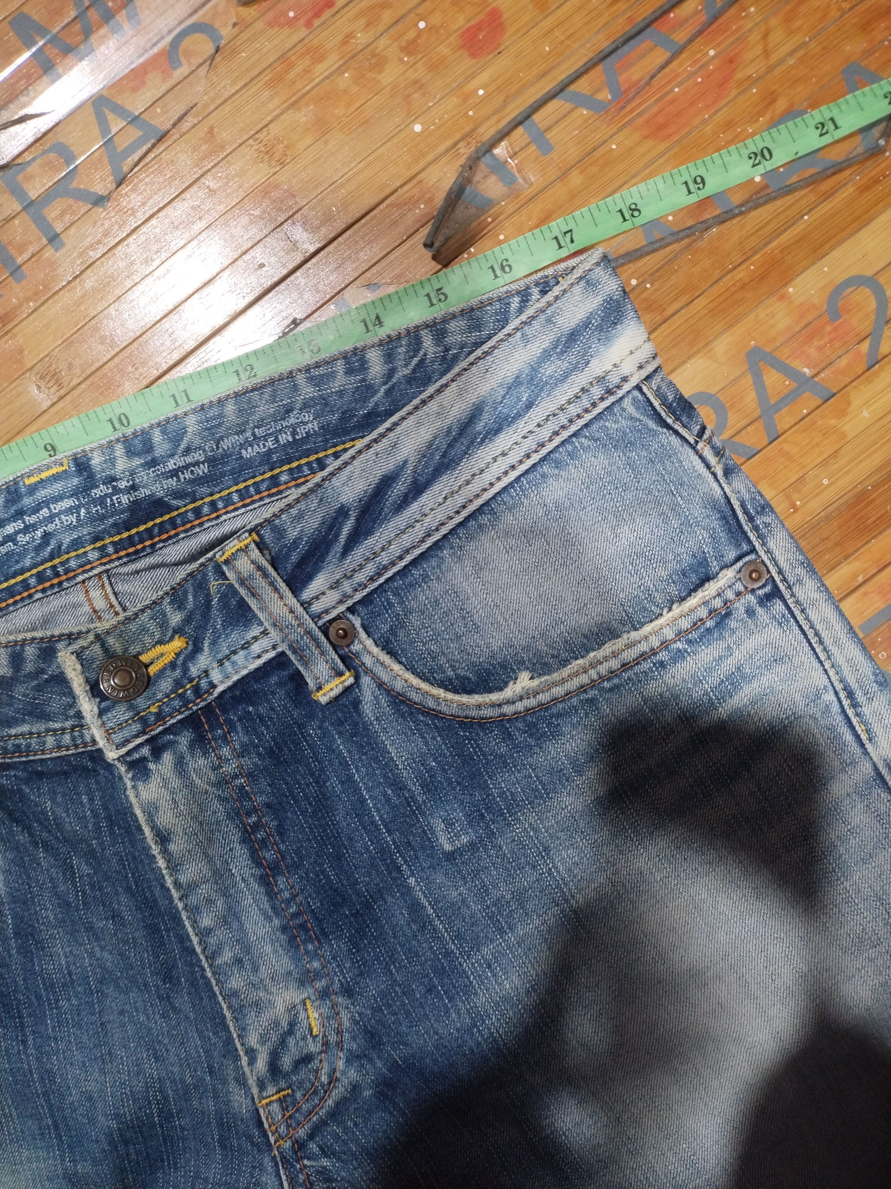 Japanese Brand Edwin 511RV Sz 34" Size US 34 / EU 50 - 5 Thumbnail