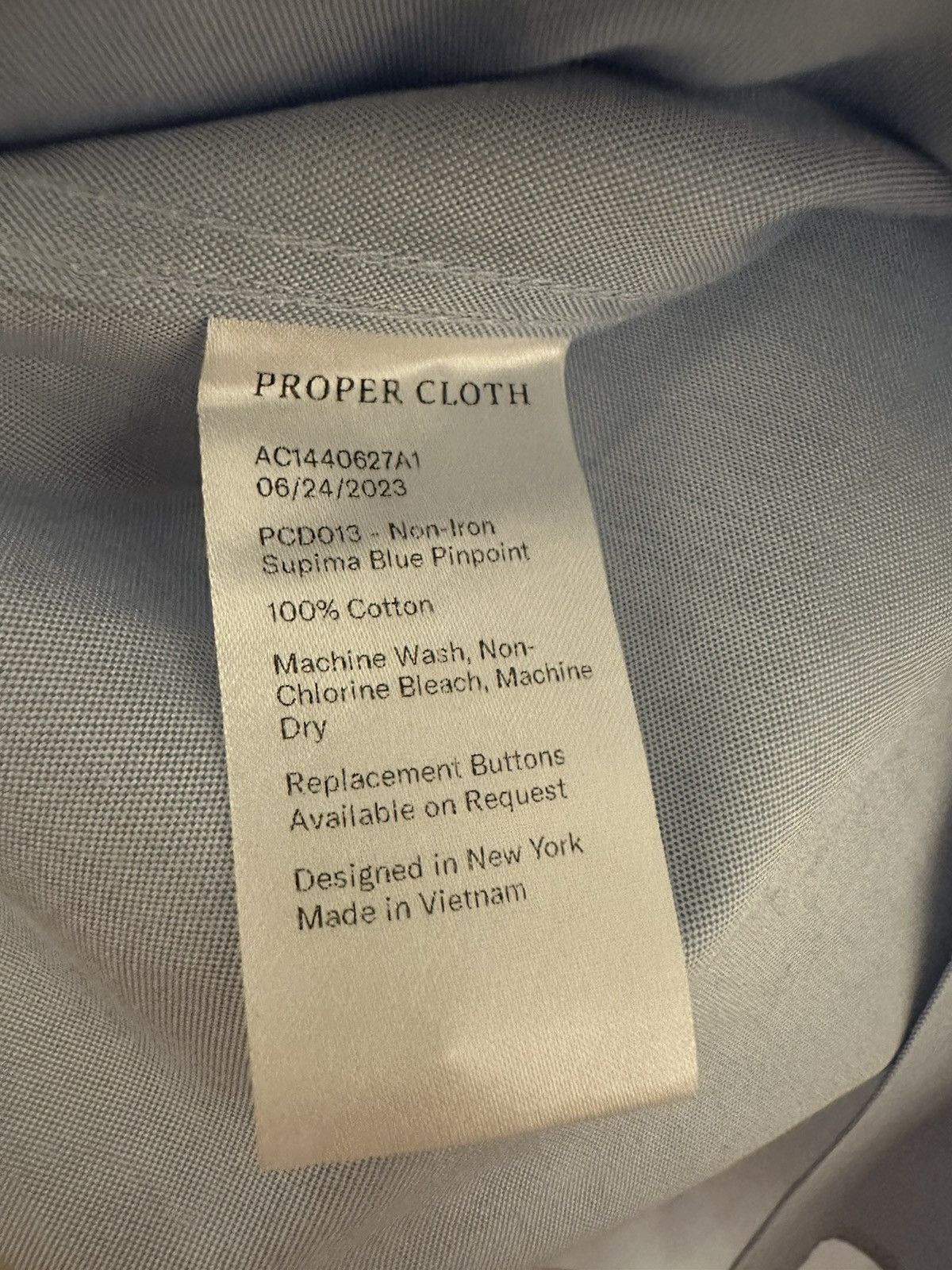 Proper Cloth 🔥Brand New🔥Button Up Shirt Size US S / EU 44-46 / 1 - 5 Thumbnail