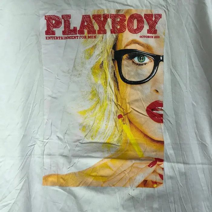 Playboy Vtg 2001 PLAYBOY MAGAZINE PLAYMATE Cover Hoodie Pullover Size M / US 6-8 / IT 42-44 - 5 Thumbnail