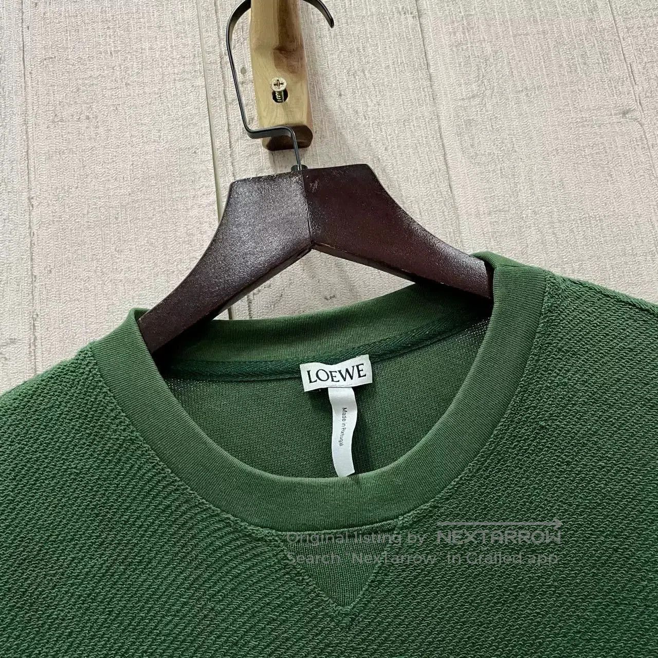 Loewe LOEWE Green Knot Logo Knit Sweater. Size XS / US 0-2 / IT 36-38 - 3 Thumbnail