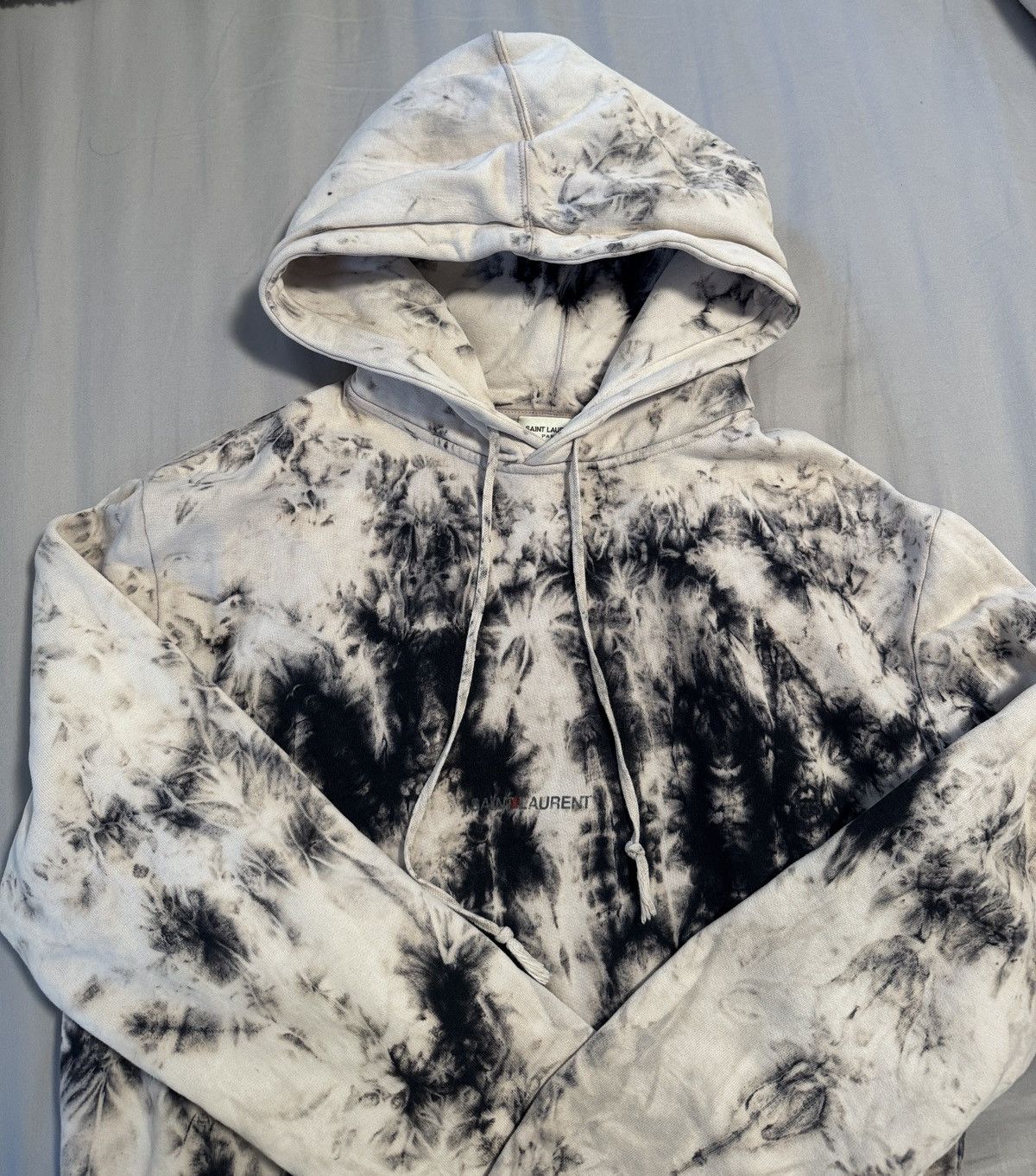 Saint Laurent Paris SAINT LAURENT Tie Dye Hoodie Size XS / US 0-2 / IT 36-38 - 4 Thumbnail