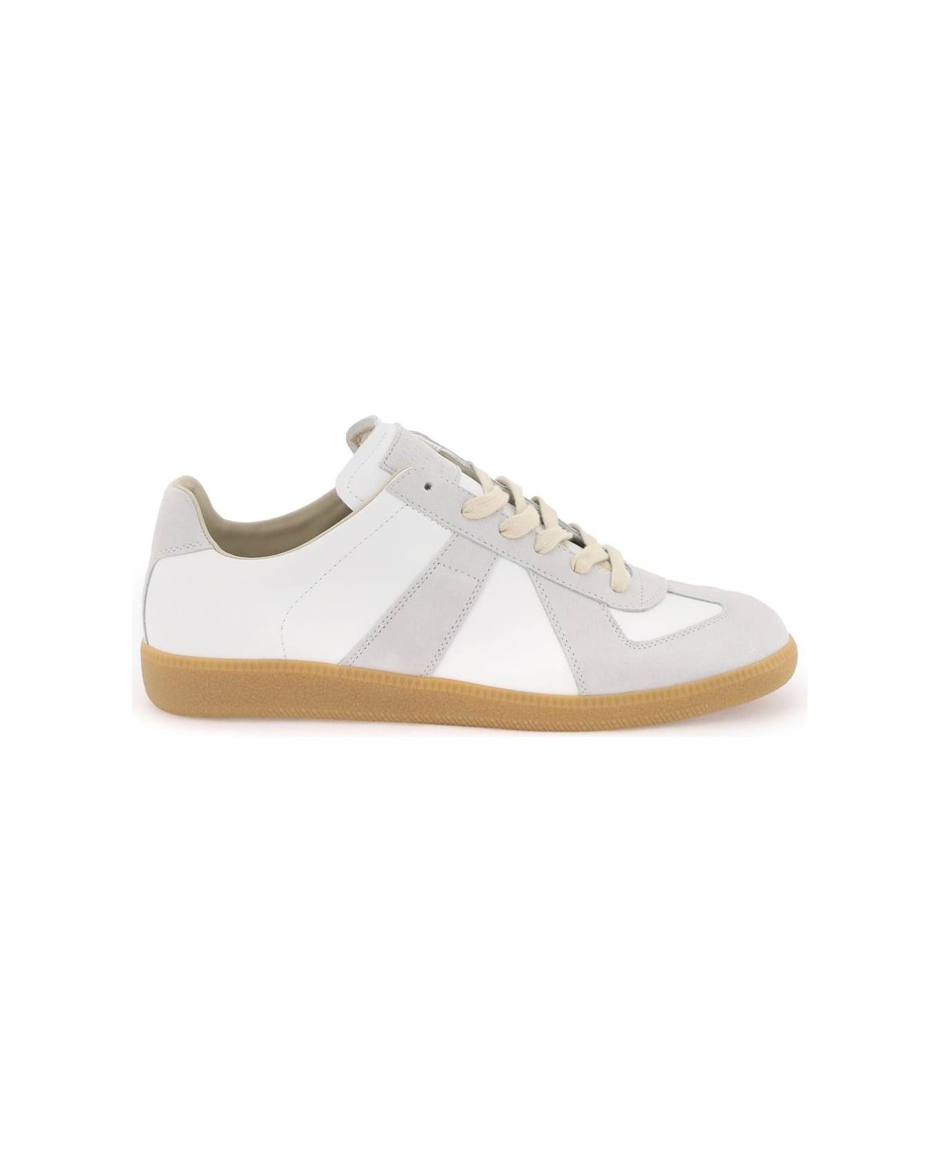 Maison Margiela o1w1db10725 Replica Low-Top Sneakers in White Size US 6 / EU 39 - 1 Thumbnail
