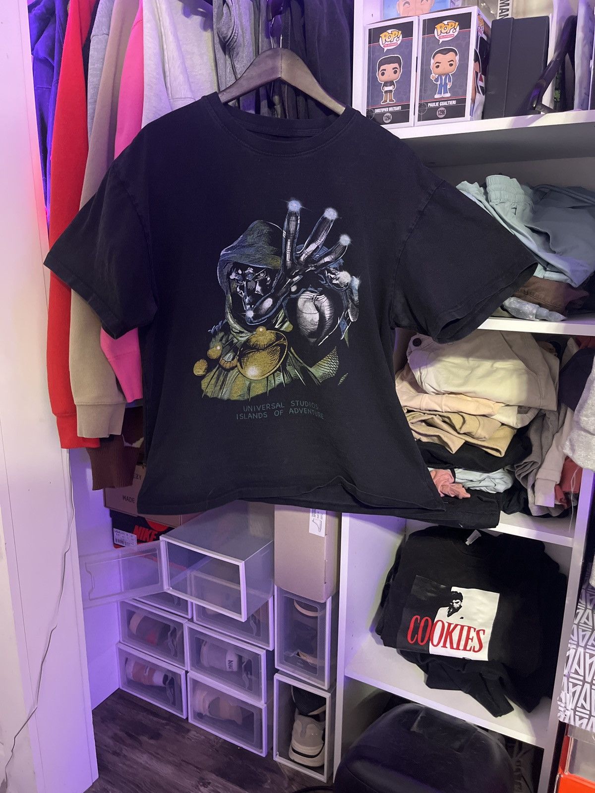 Marvel Comics × Vintage DR DOOM UNIVERSAL T-Shirt Size US L / EU 52-54 / 3 - 1 Thumbnail