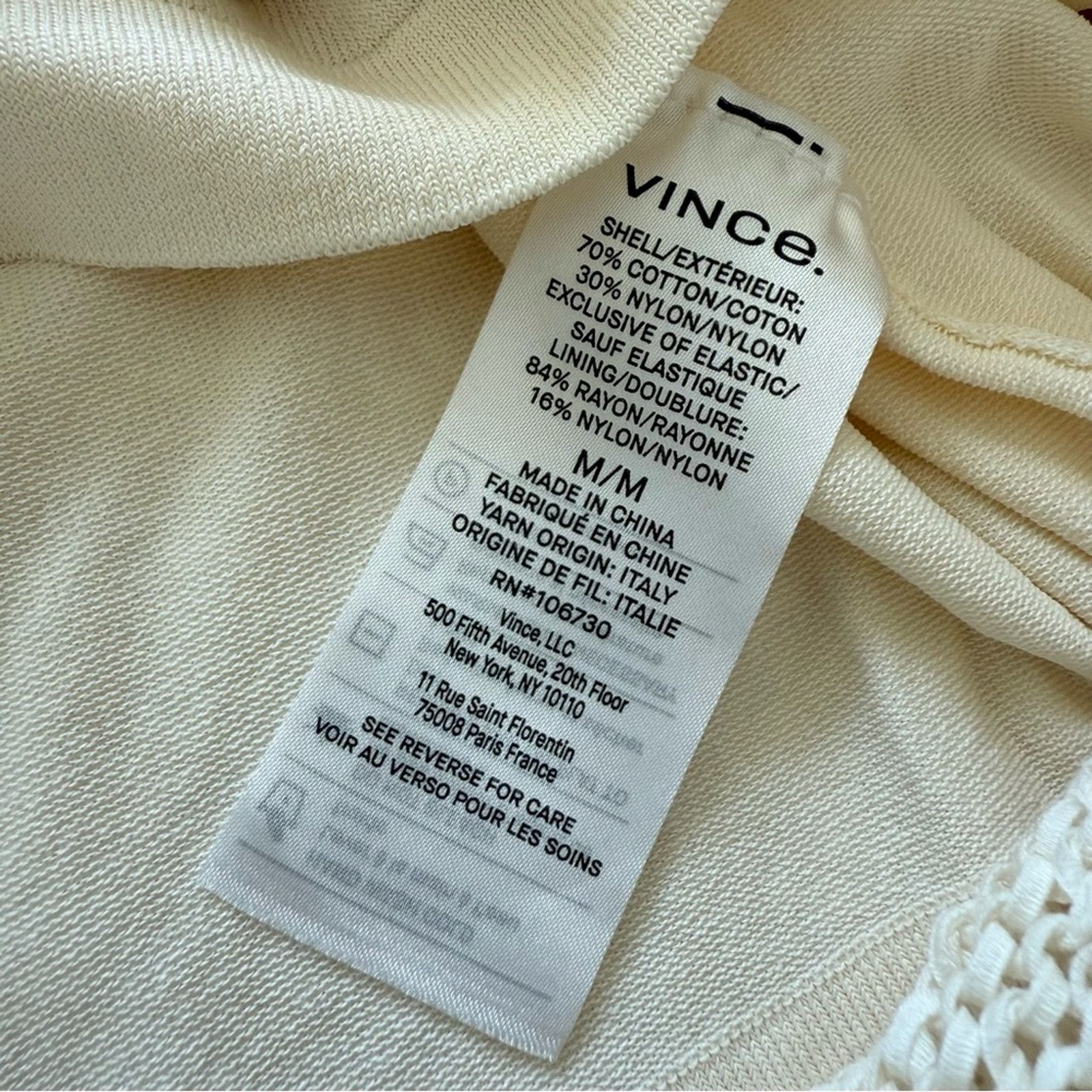 Vince NEW!!! VINCE women long dress size M Retail 350$ Size M / US 6-8 / IT 42-44 - 8 Thumbnail