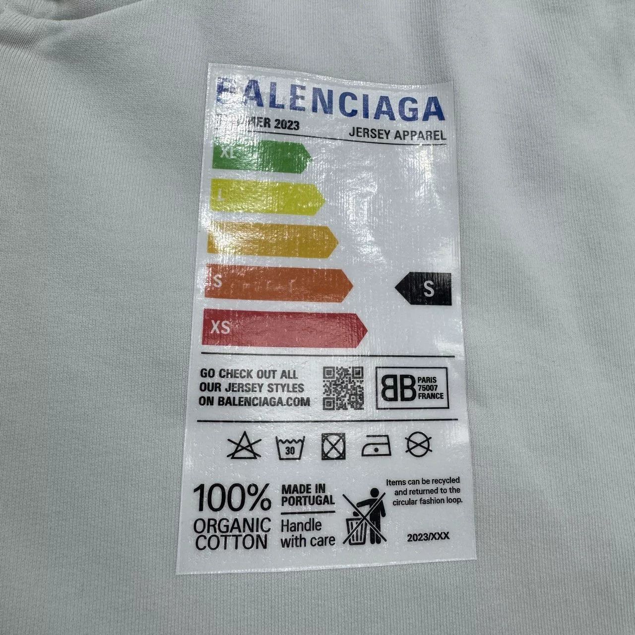 Balenciaga balenciaga energy logo hooded sweatshirt. Size US S / EU 44-46 / 1 - 3 Thumbnail