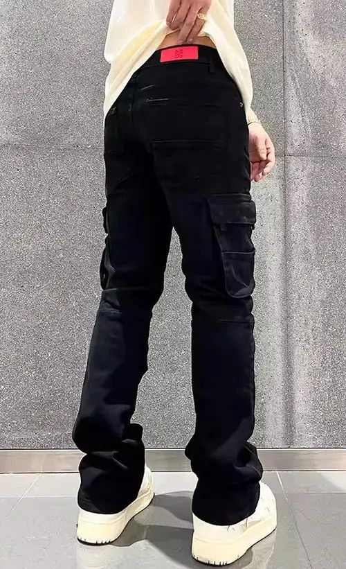 Japanese Brand Honoka x Koike Slim Fitting Straight Cargo Pant Size US 30 / EU 46 - 7 Thumbnail