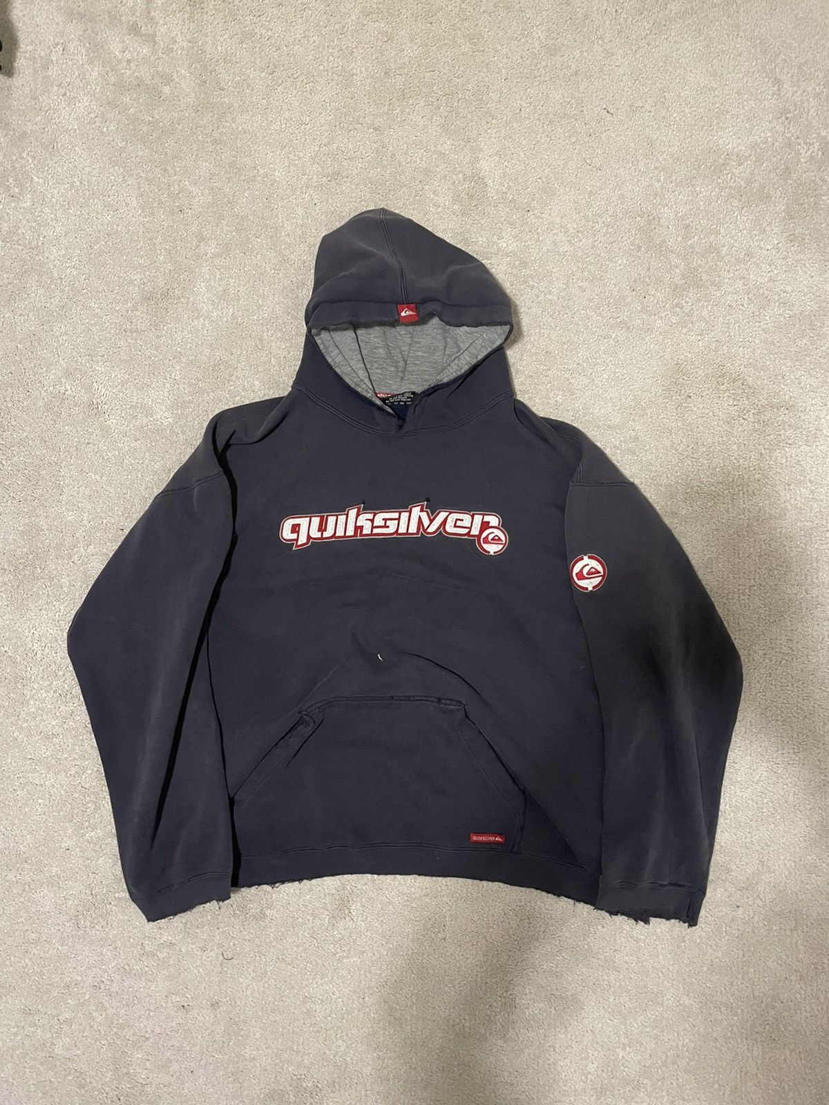 Quiksilver Y2K Quicksilver Hoodie Size US XL / EU 56 / 4 - 1 Thumbnail