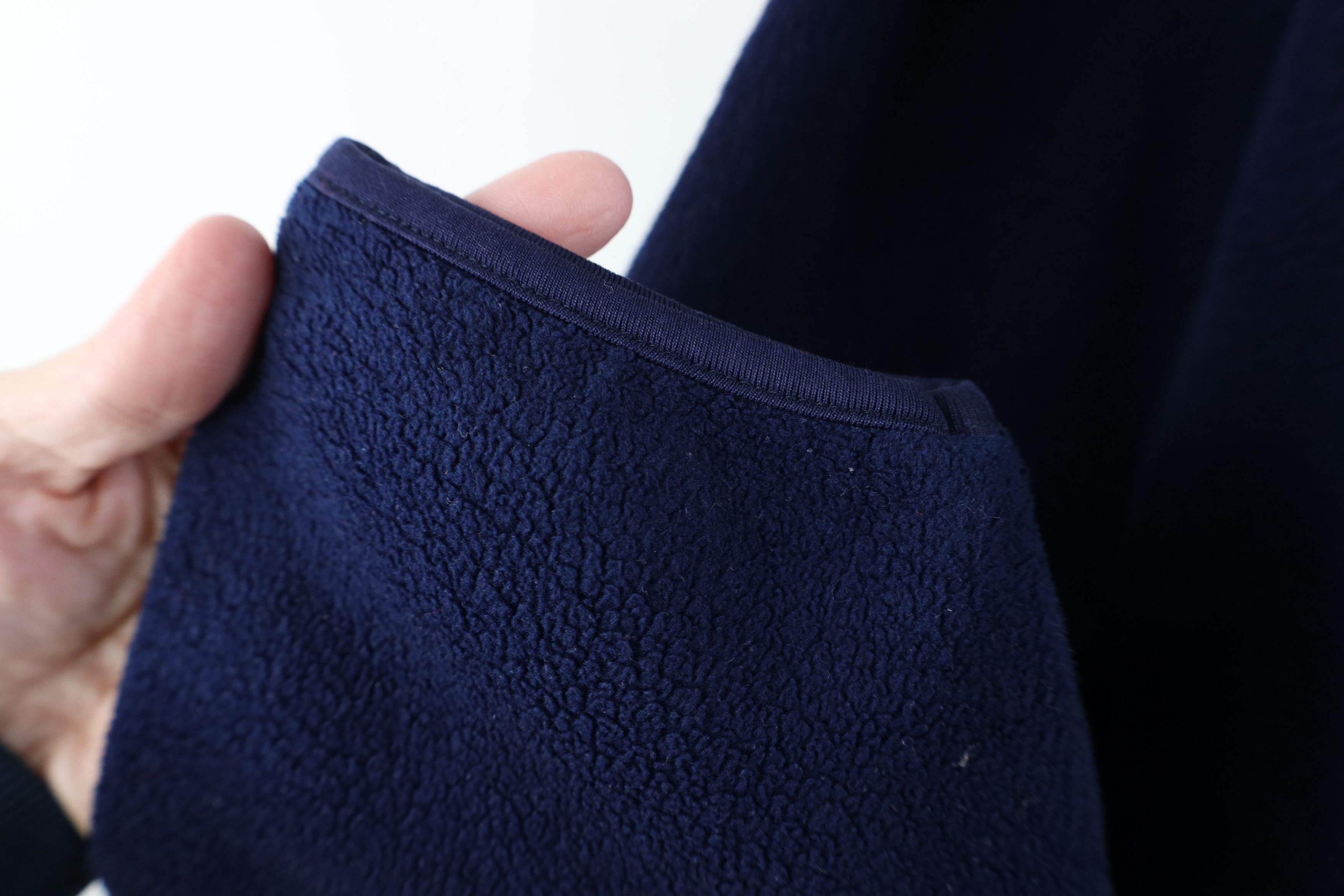 Vintage Vintage 90s Bike Baggy Fit Fleece Hoodie Sweatshirt Blue Size US XL / EU 56 / 4 - 8 Thumbnail