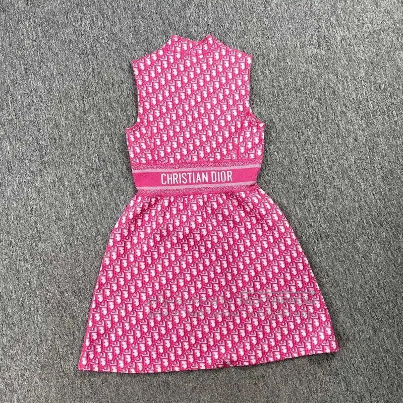 Dior Dior Sleeveless Pink Nylon Dress . Size M / US 6-8 / IT 42-44 - 1 Thumbnail