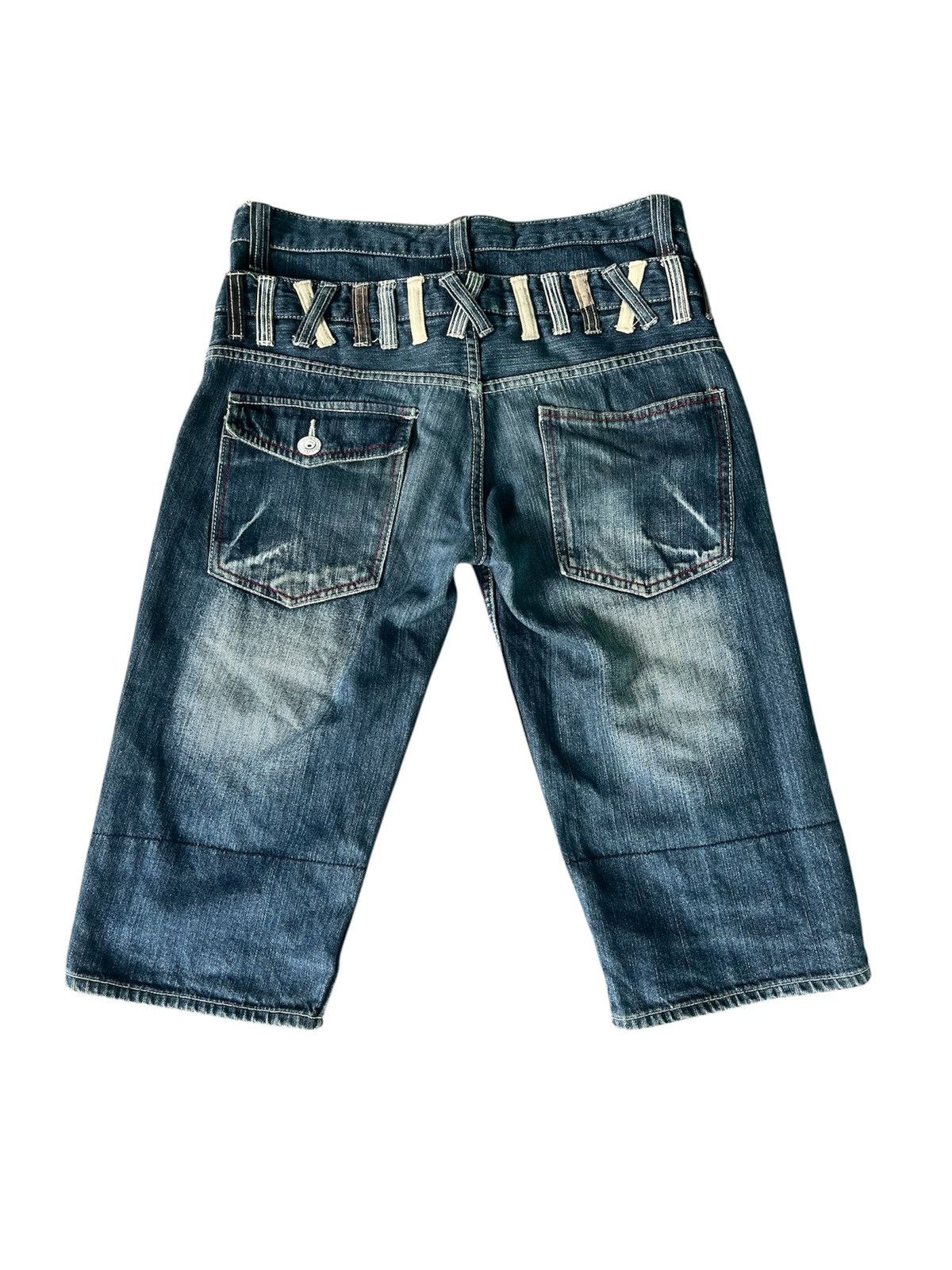 20471120 Japanese Dominate Punk Short Jeans Size US 34 / EU 50 - 2 Thumbnail