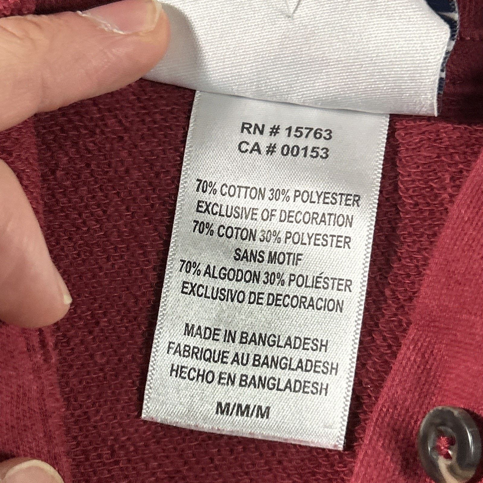 Champion Champion Stanford Cardinals Hoodie Womens Medium Qtr Button Size M / US 6-8 / IT 42-44 - 5 Thumbnail