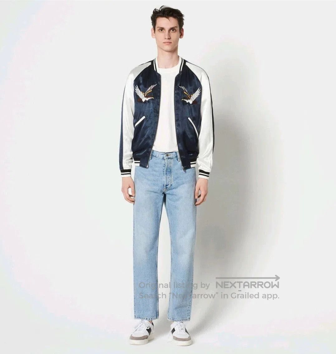Sandro Sandro Men's Eagle Embroidery Jacket. Size US L / EU 52-54 / 3 - 1 Thumbnail
