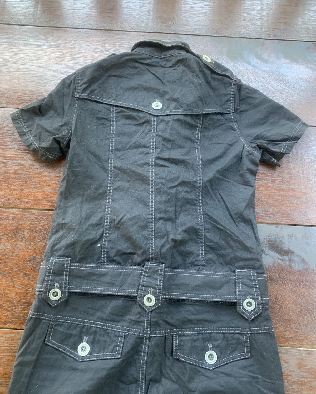 If Six Was Nine × Japanese Brand × Seditionaries Bondage Algonquins punk fashion style jumpsuit Size 34" / US 12 / IT 48 - 6 Thumbnail