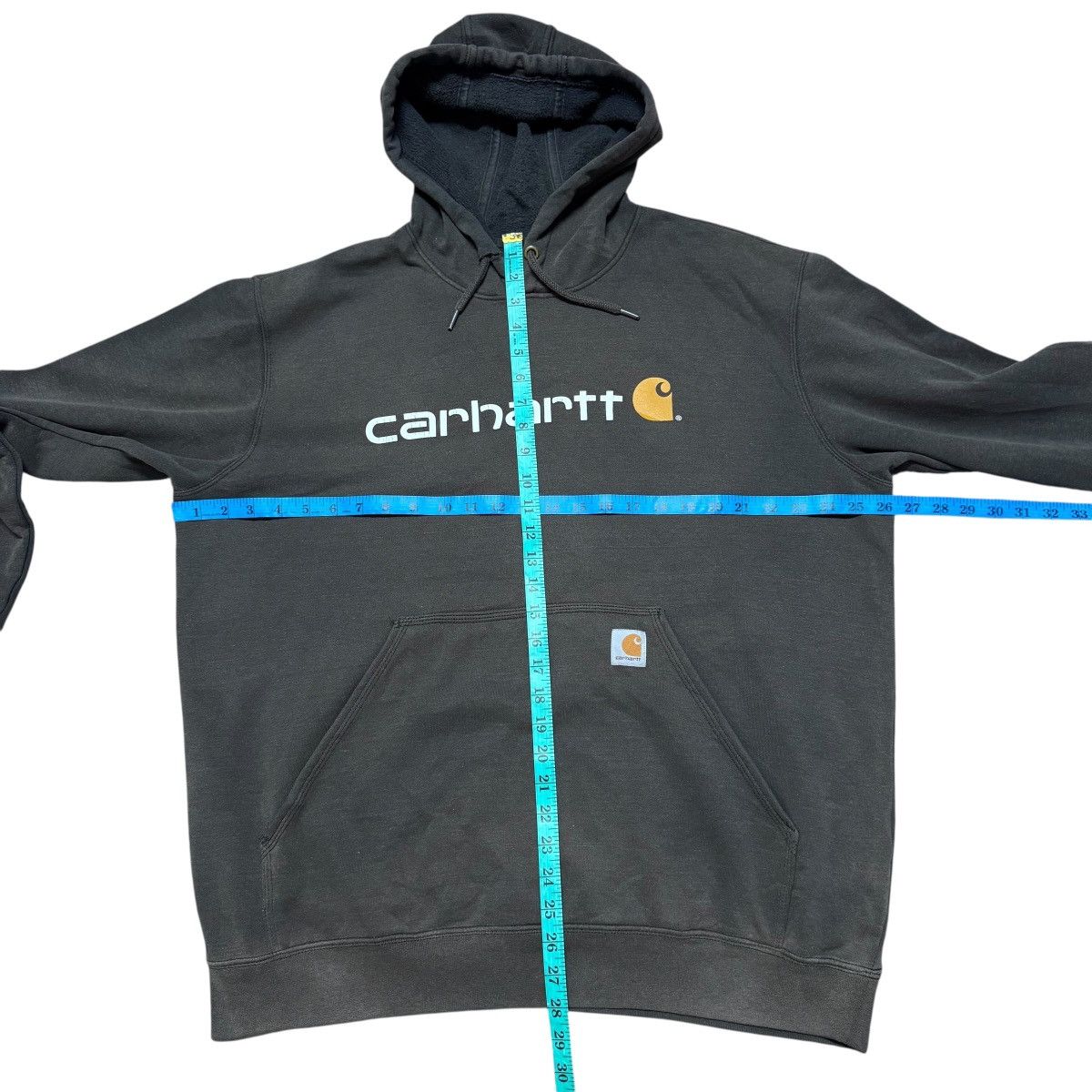 Carhartt Vintage Carhartt Hoodie Sunfaded Size US L / EU 52-54 / 3 - 9 Thumbnail
