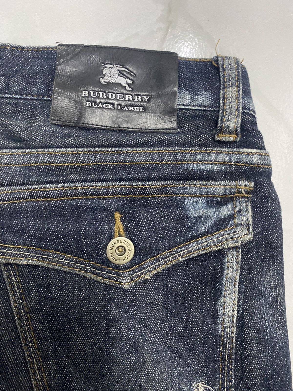Burberry Burberrys Black Label Bootcut Denim Size US 30 / EU 46 - 6 Thumbnail