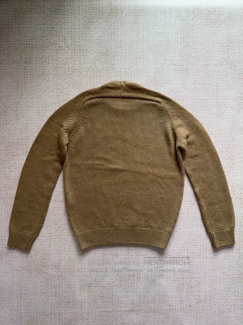 Saint Laurent Paris Saint Laurent Paris Camel Color Wool Sweater, Men's Size US M / EU 48-50 / 2 - 2 Thumbnail