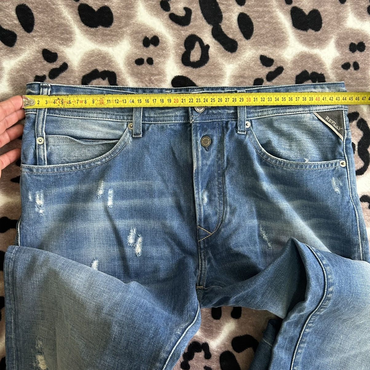 Replay Replay Anbass Slim Fitt Casual Streetwear Jeans Size US 32 / EU 48 - 12 Thumbnail