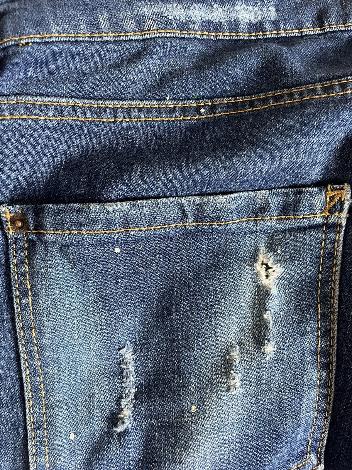 Dsquared2 Dsquared2 Men’s Jeans Denim Slim Jean Made In Italy Size 46 Size US 30 / EU 46 - 19 Thumbnail