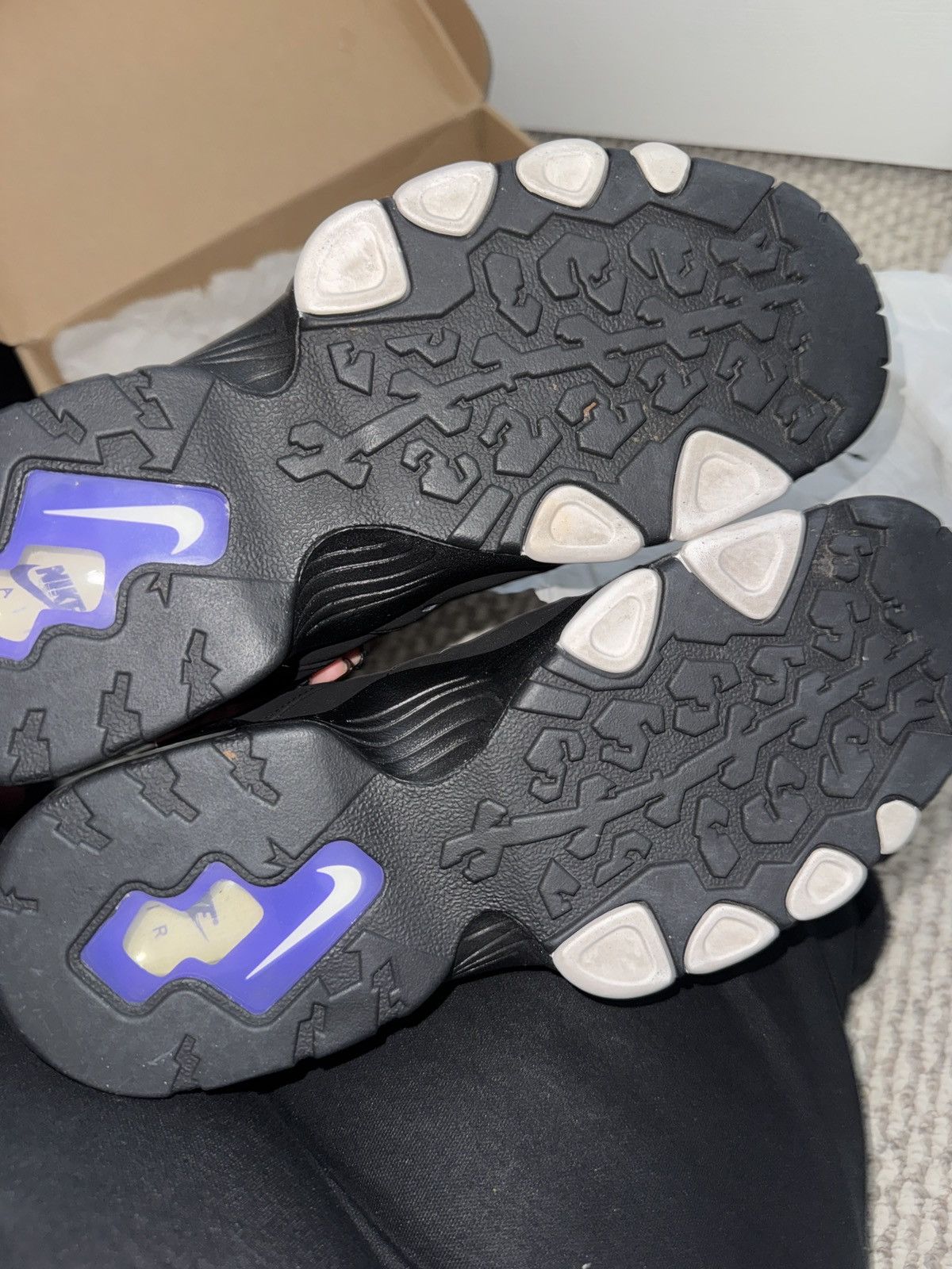 Nike Nike Air Max2 CB ’94 “Black /White /Pure Purple” OG Size US 9.5 / EU 42-43 - 7 Thumbnail