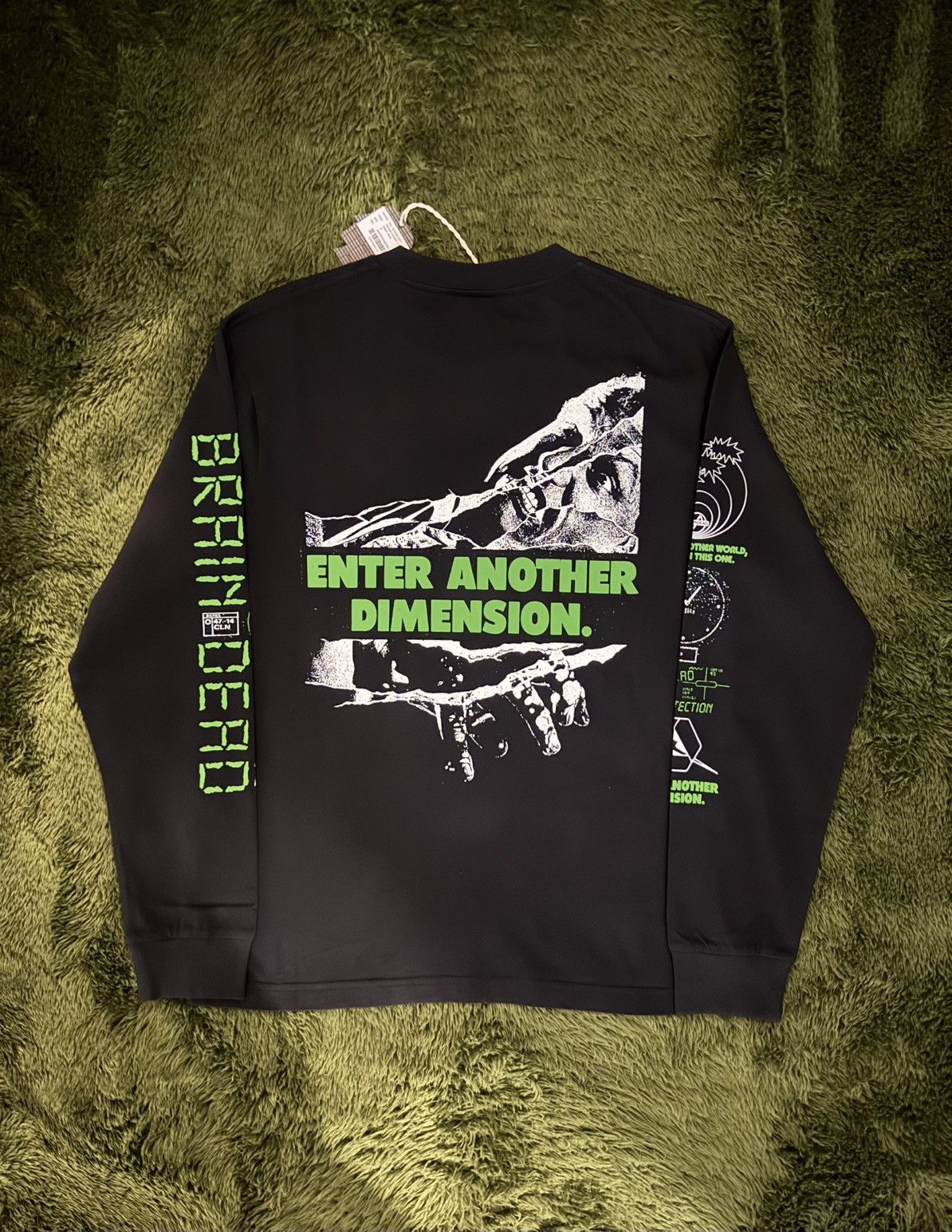 Brain Dead [S] Brainded Original Graphic Print Long Sleeve T-Shirt Size US S / EU 44-46 / 1 - 7 Thumbnail